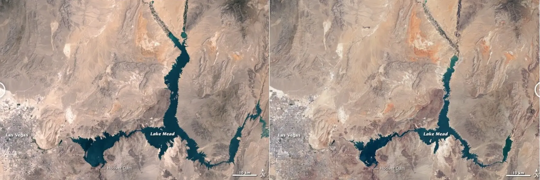 Lake Mead sucho