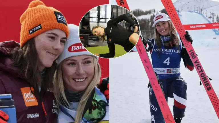 Mikaela Shiffrinová a Petra Vlhová