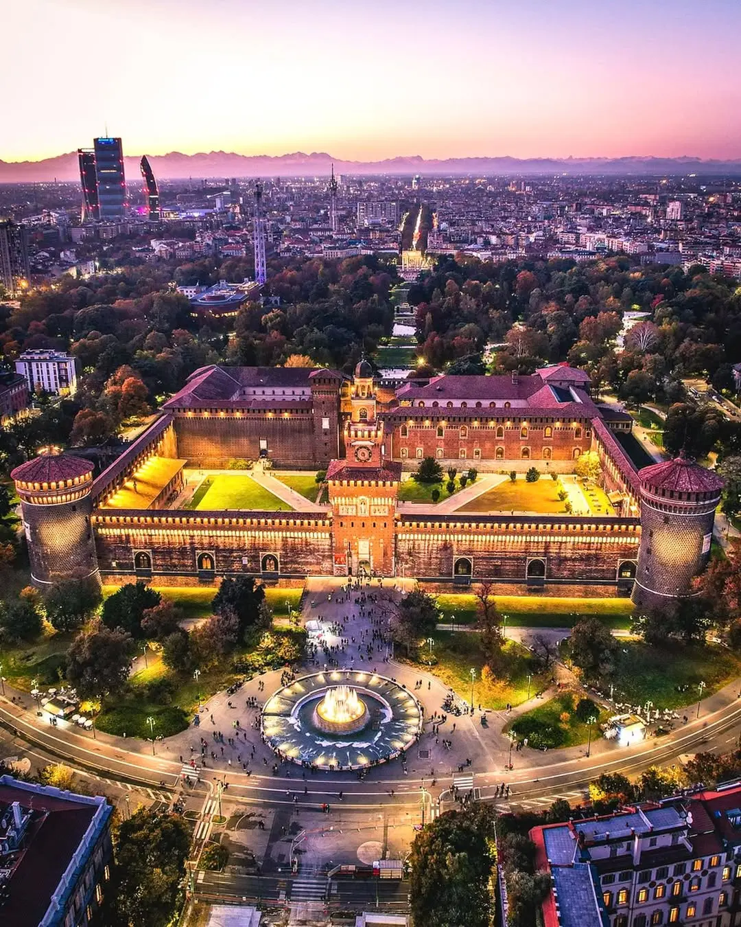 kaštieľ Sforza
