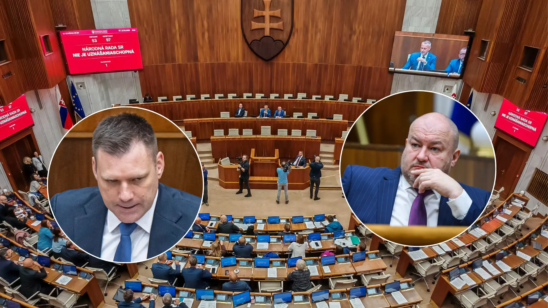 parlament, koalícia, hlasovanie, huliakovci