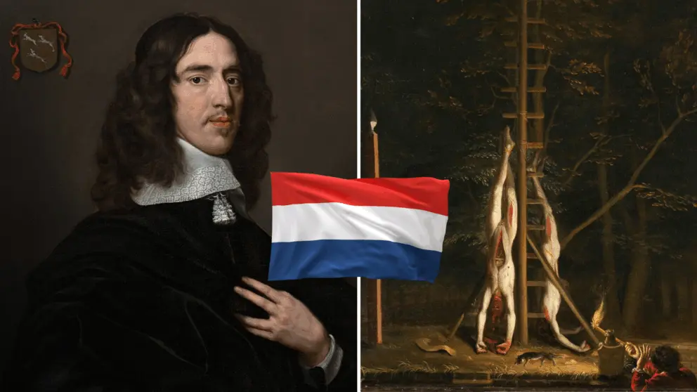 Johann De Witt, Holandsko, premiér, kanibali