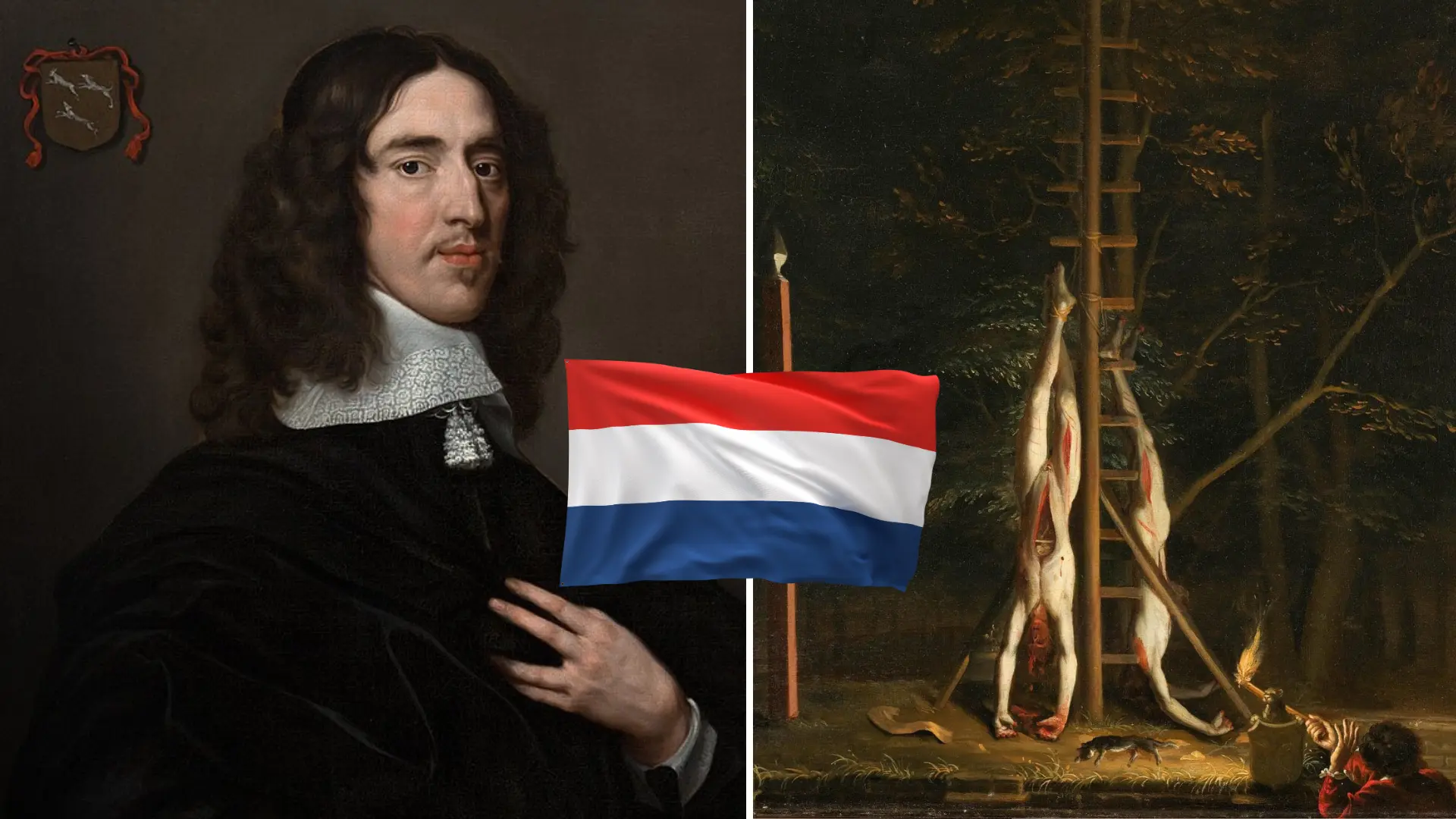 Johann De Witt, Holandsko, premiér, kanibali