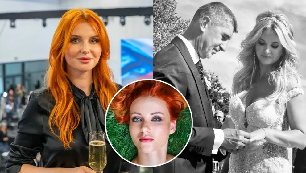 Aneta Zicklerová (vľavo) a Andrej Babiš s Monikou (vpravo).