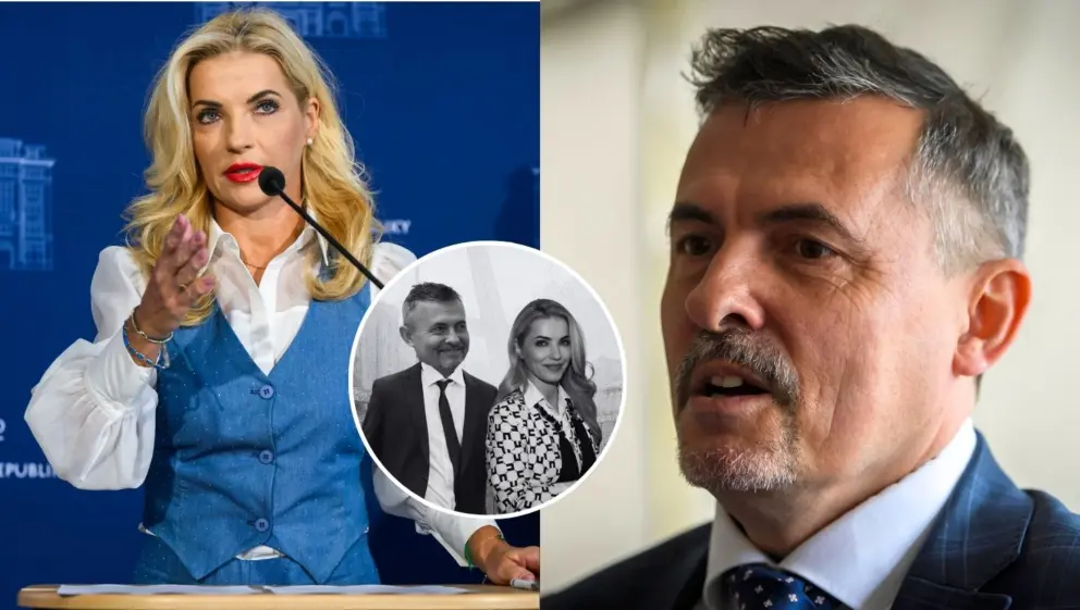 Martina Šimkovičová (vľavo) a Lukáš Machala (vpravo).