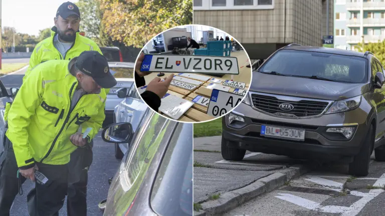 evidenčné číslo polícia auto
