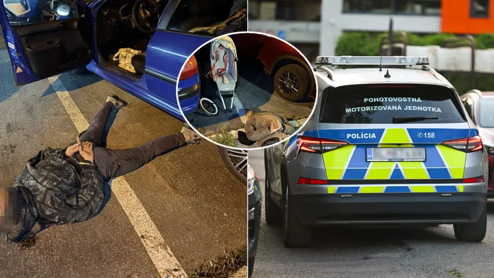 polícia zlodeji Košice kočík