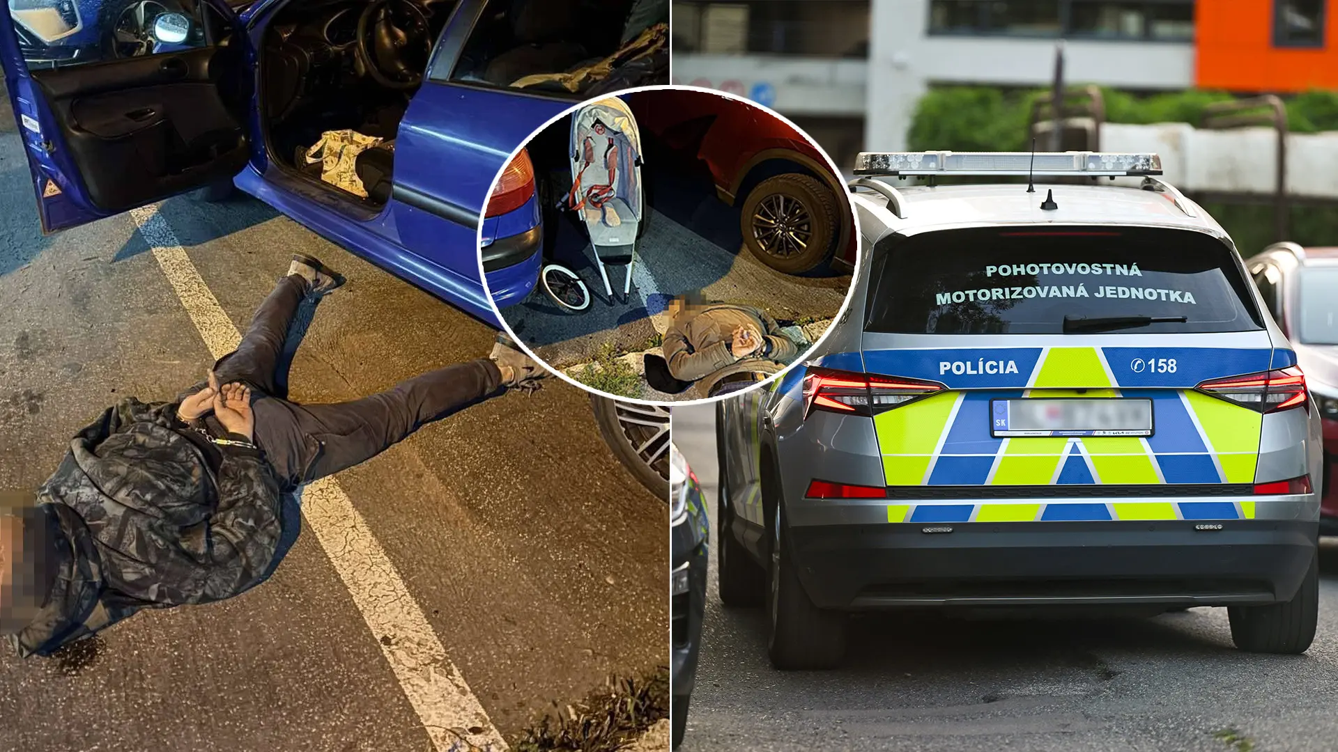polícia zlodeji Košice kočík