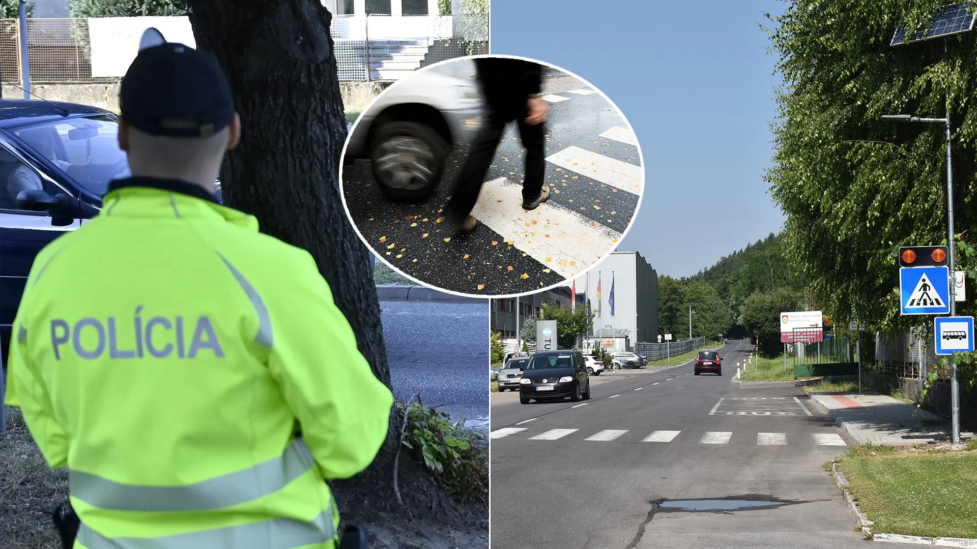 nehoda prechod pre chodcov