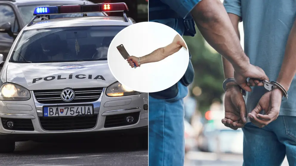 sekáčik na mäso polícia muž