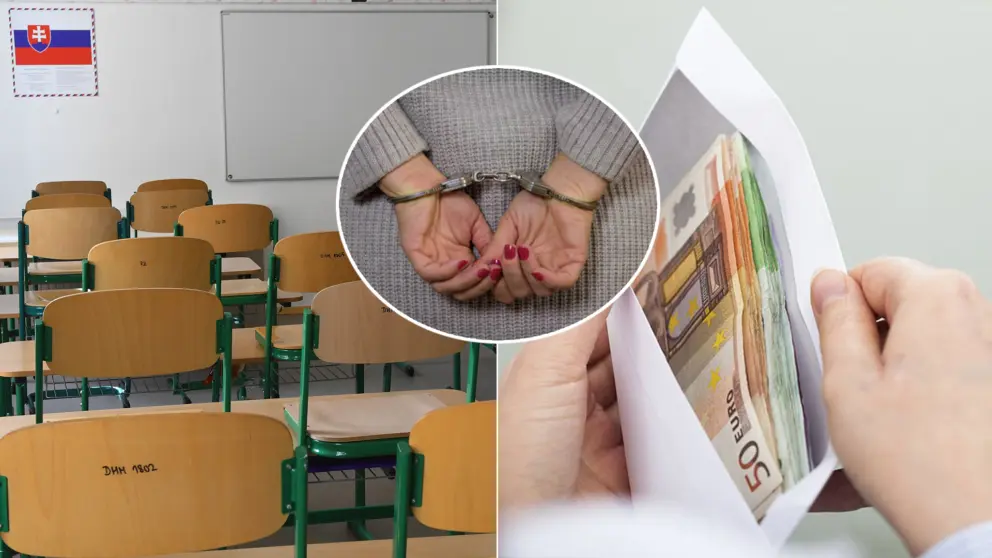 škola peniaze riaditeľka podvod pútá