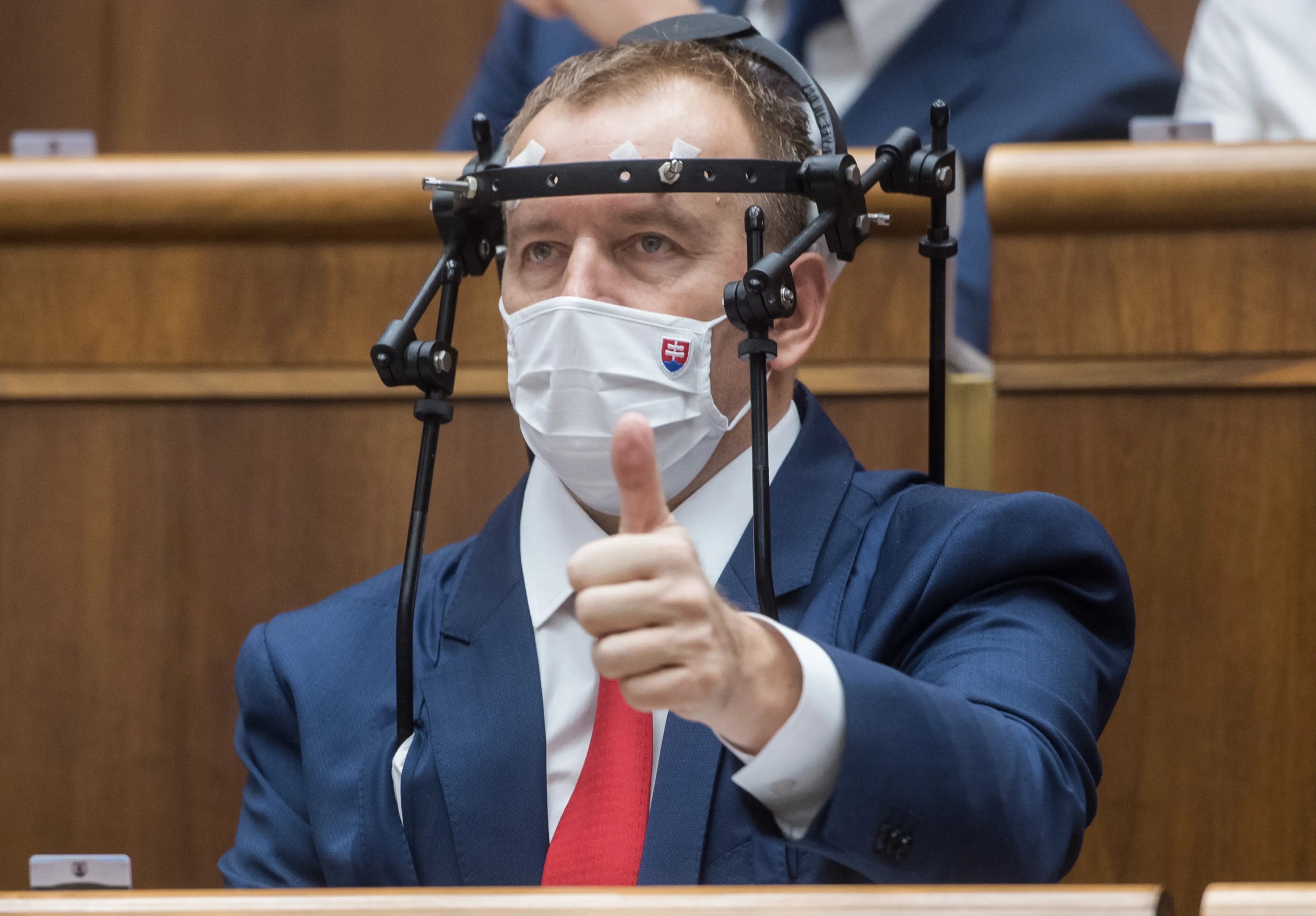 Boris Kollár po nehode