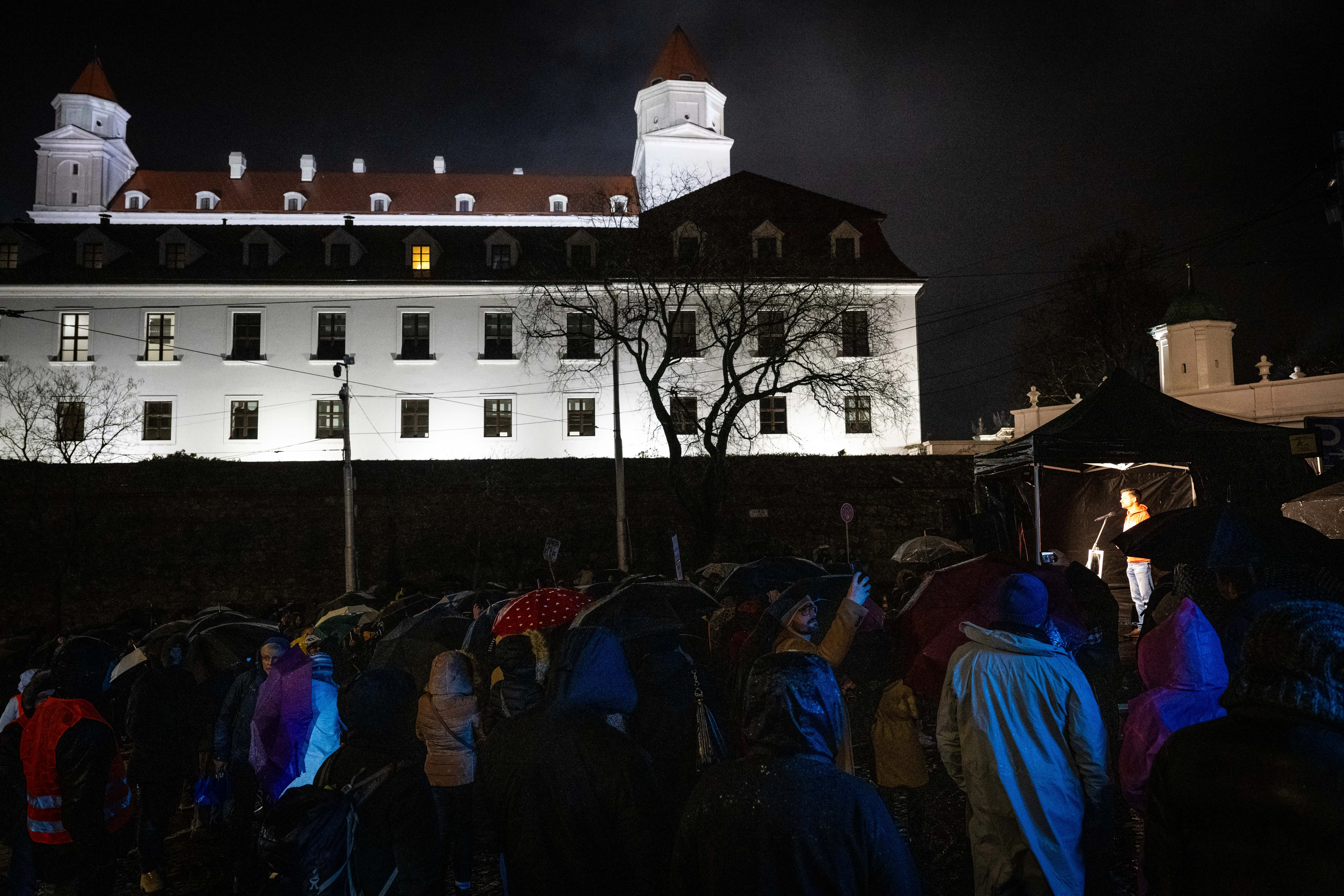 Demokrati protest parlament