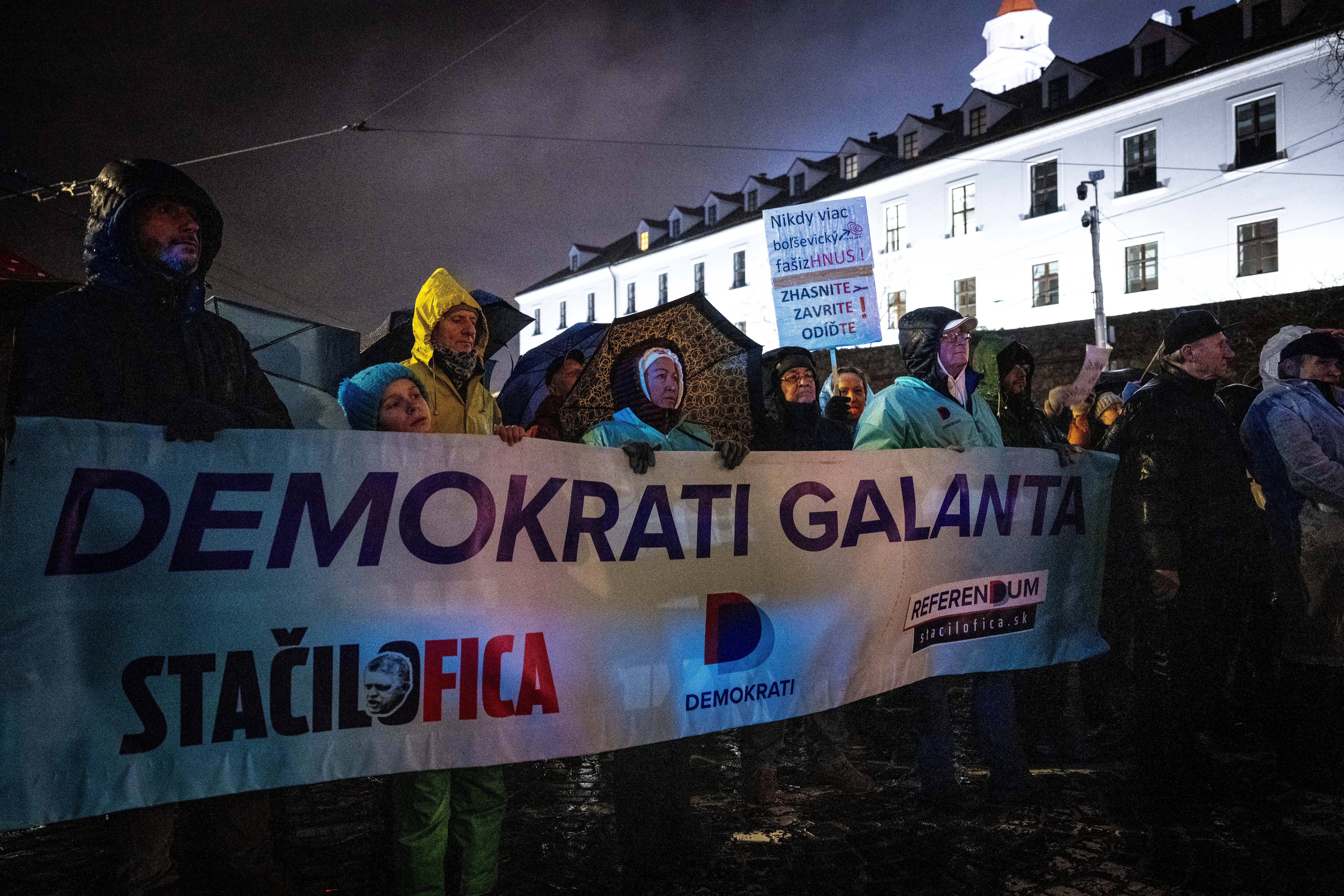 Demokrati protest parlament