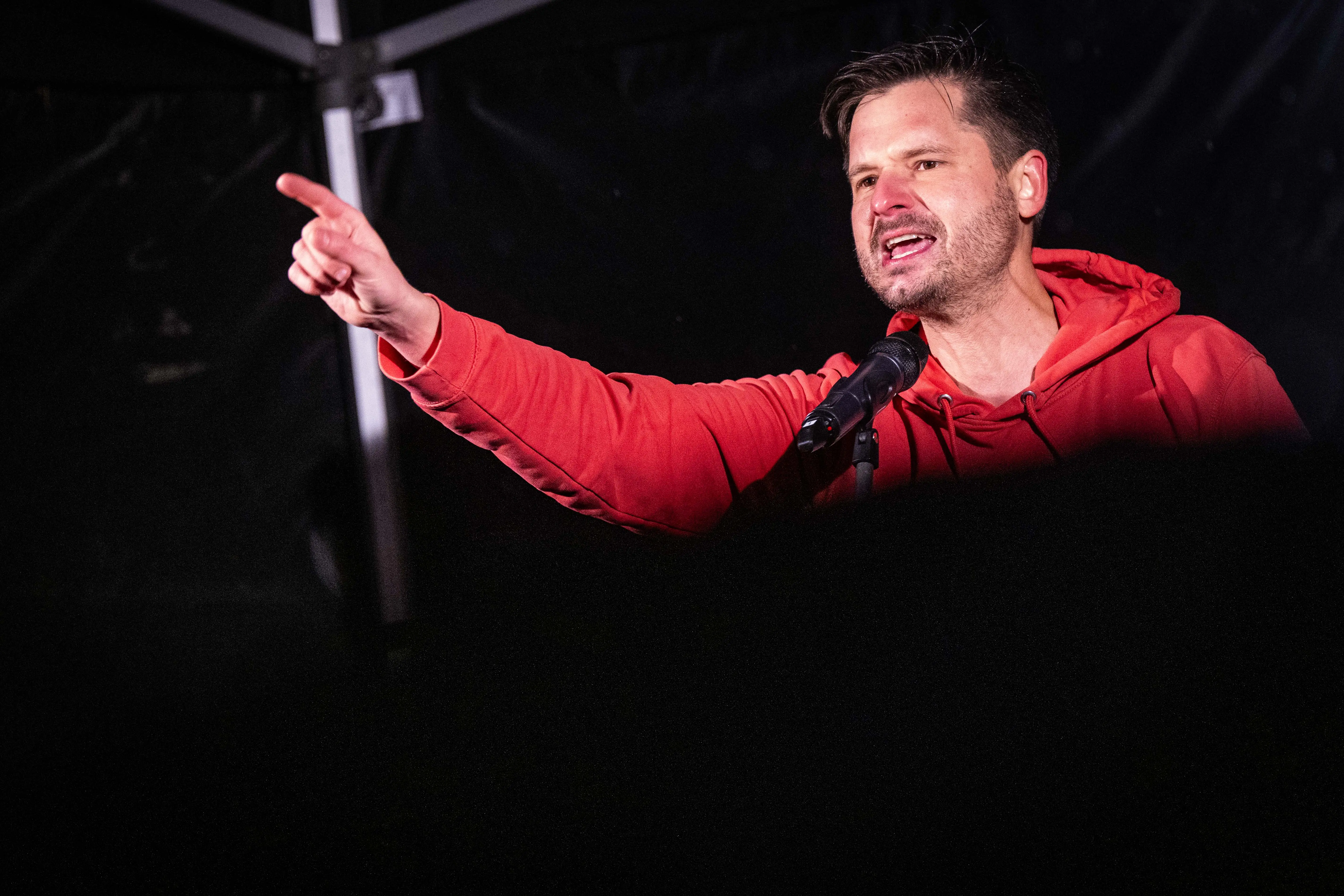 Demokrati protest parlament