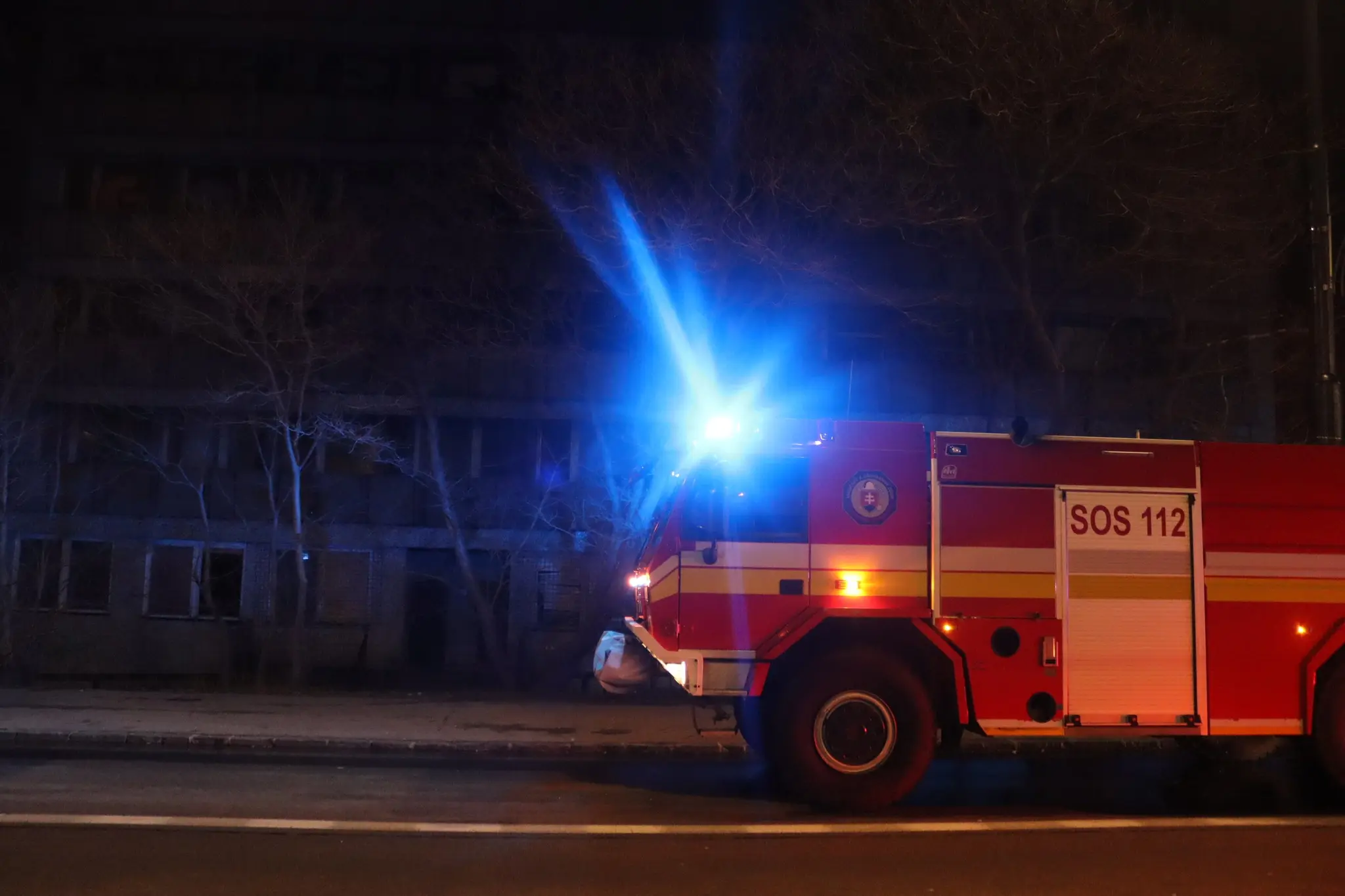 požiar ubytovňa Bratislava