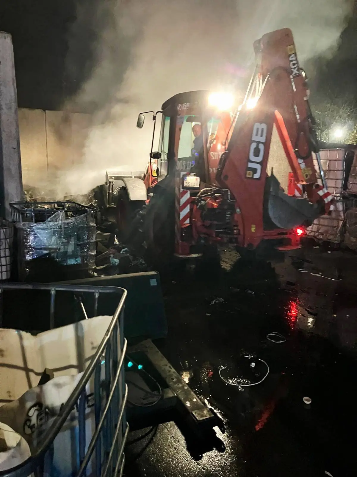 požiar hasiči elektroodpad Trnava