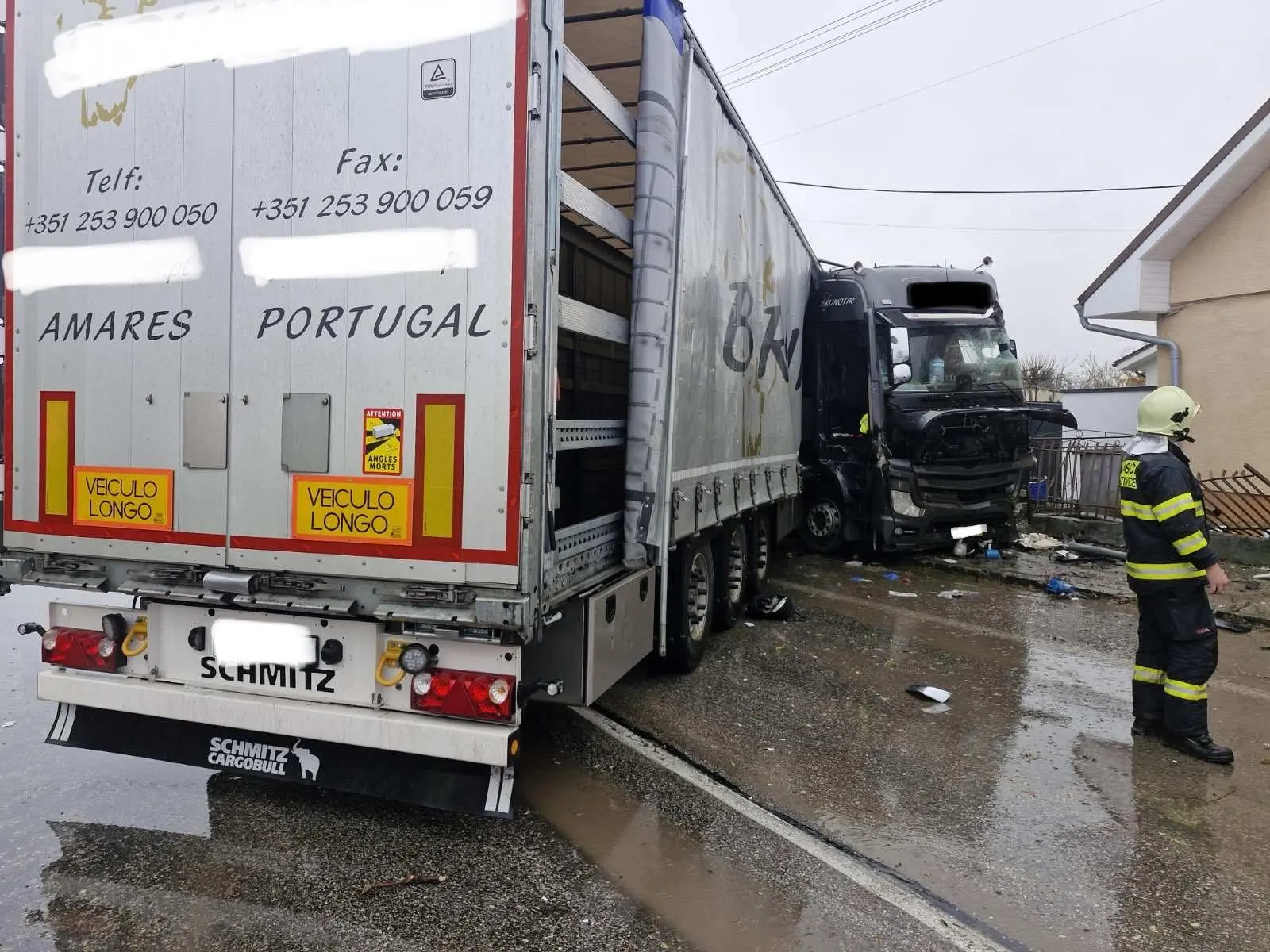 nehoda kamión Jatov