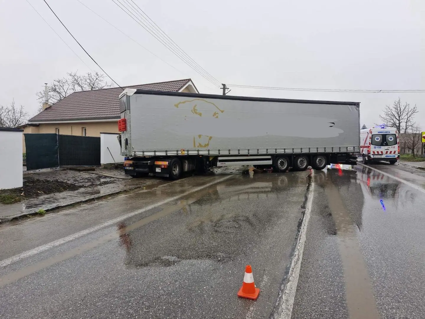 nehoda kamión Jatov