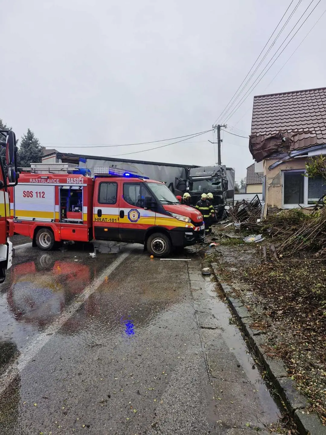 nehoda kamión Jatov