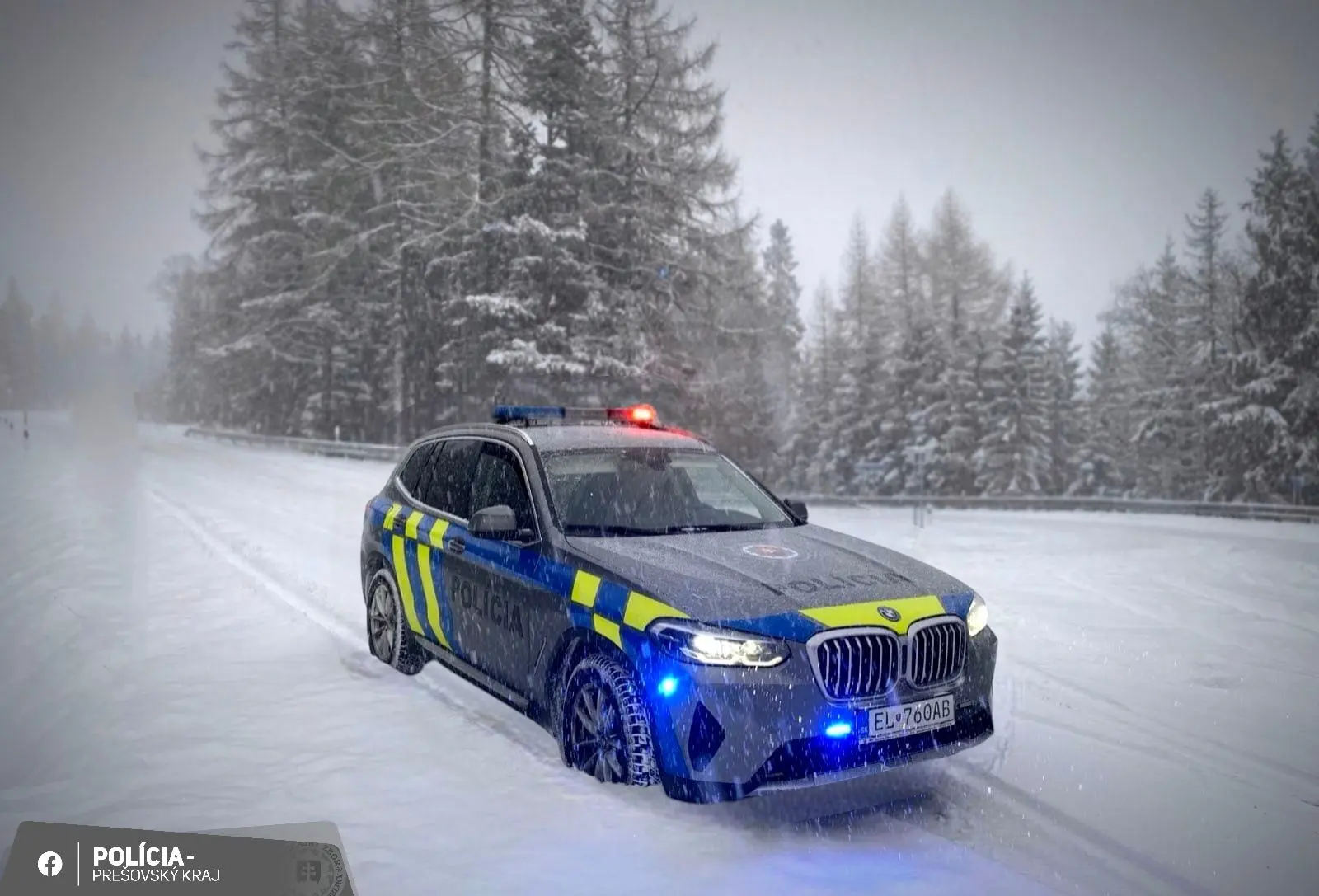 východ sneh kalamita