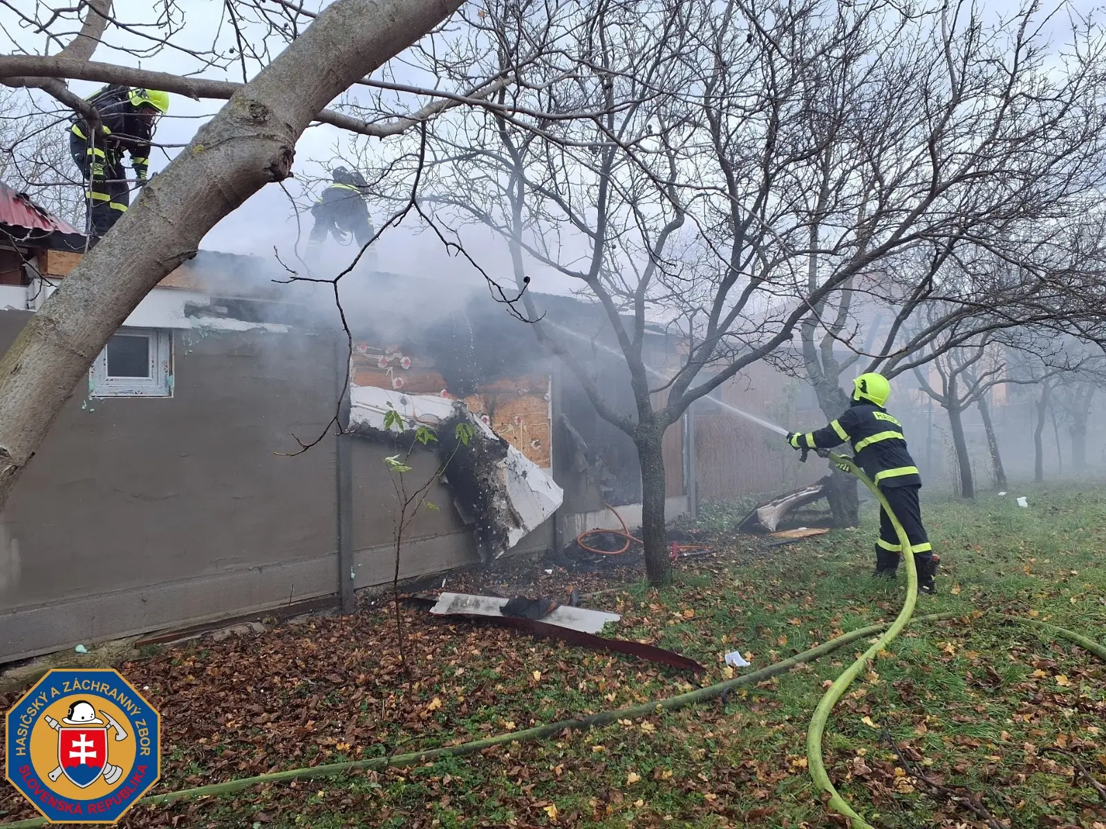 požiar dom Kuchyňa