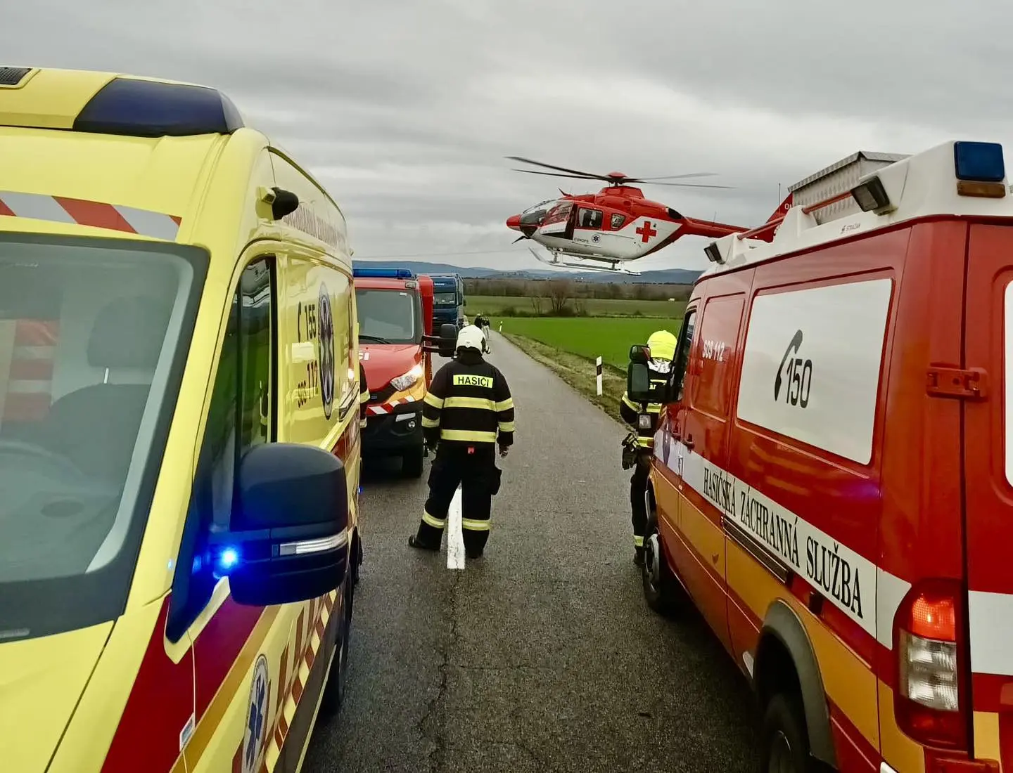 nehoda pri Devičanoch