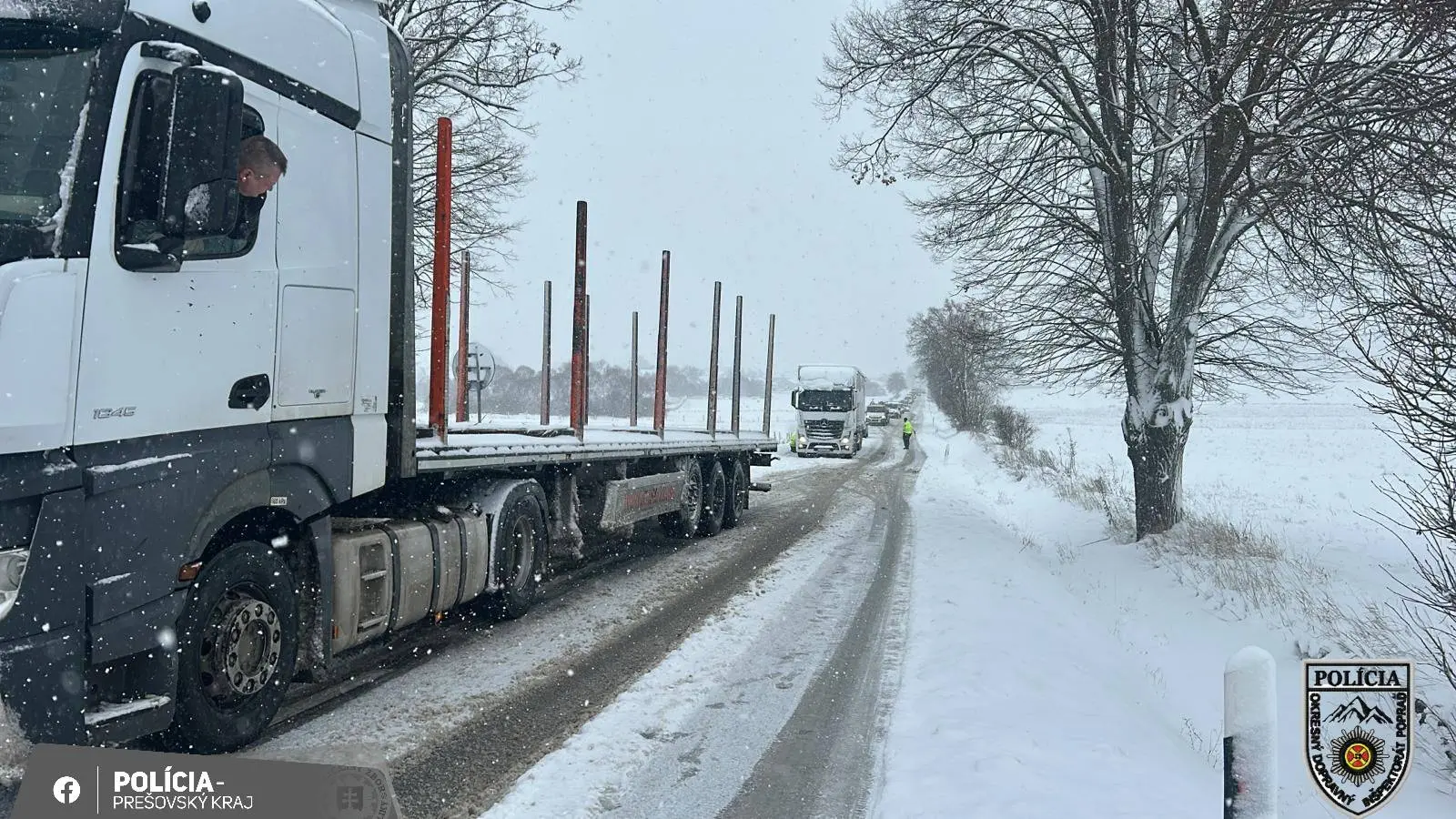 východ sneh kalamita