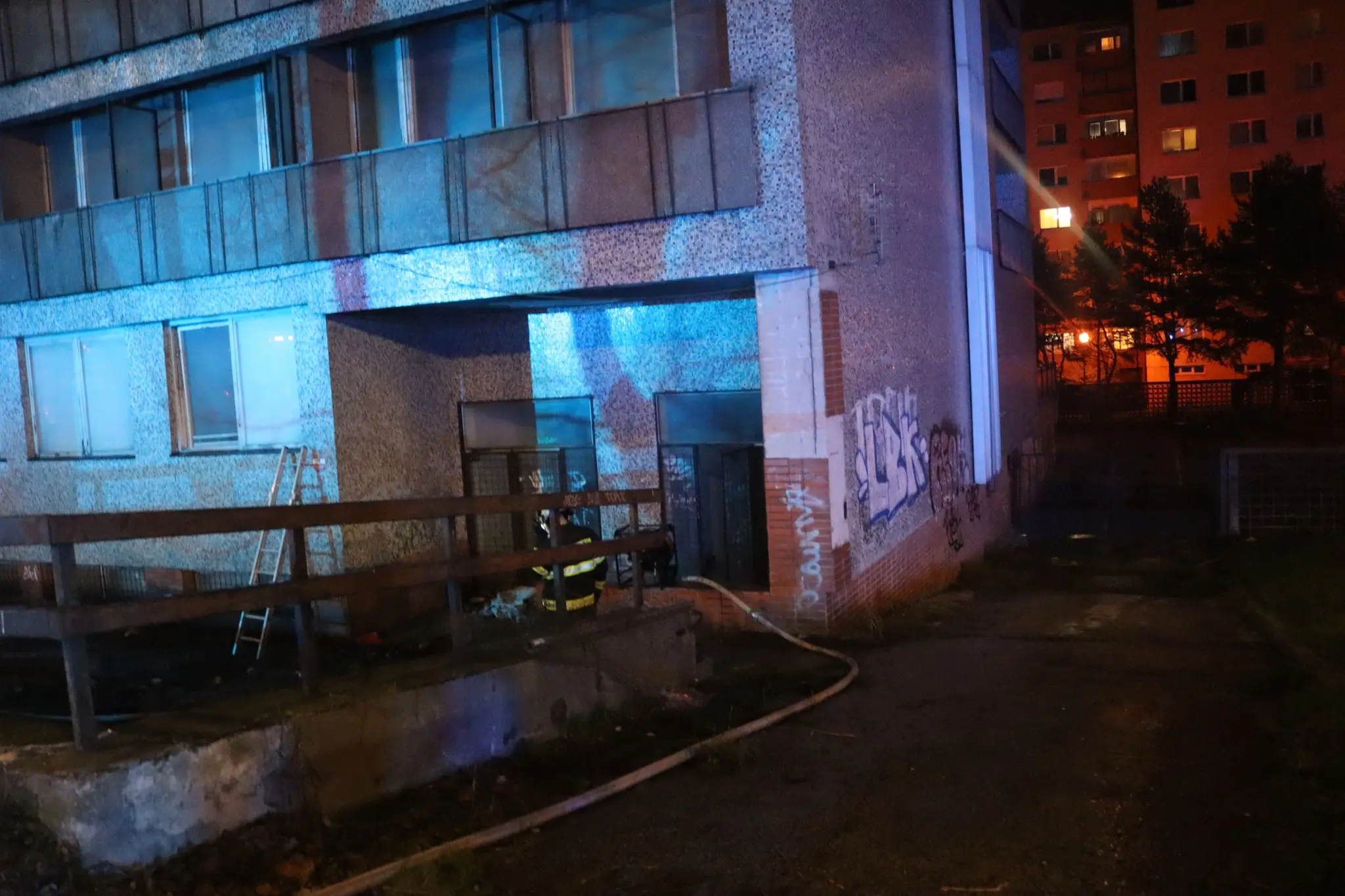 požiar ubytovňa Bratislava