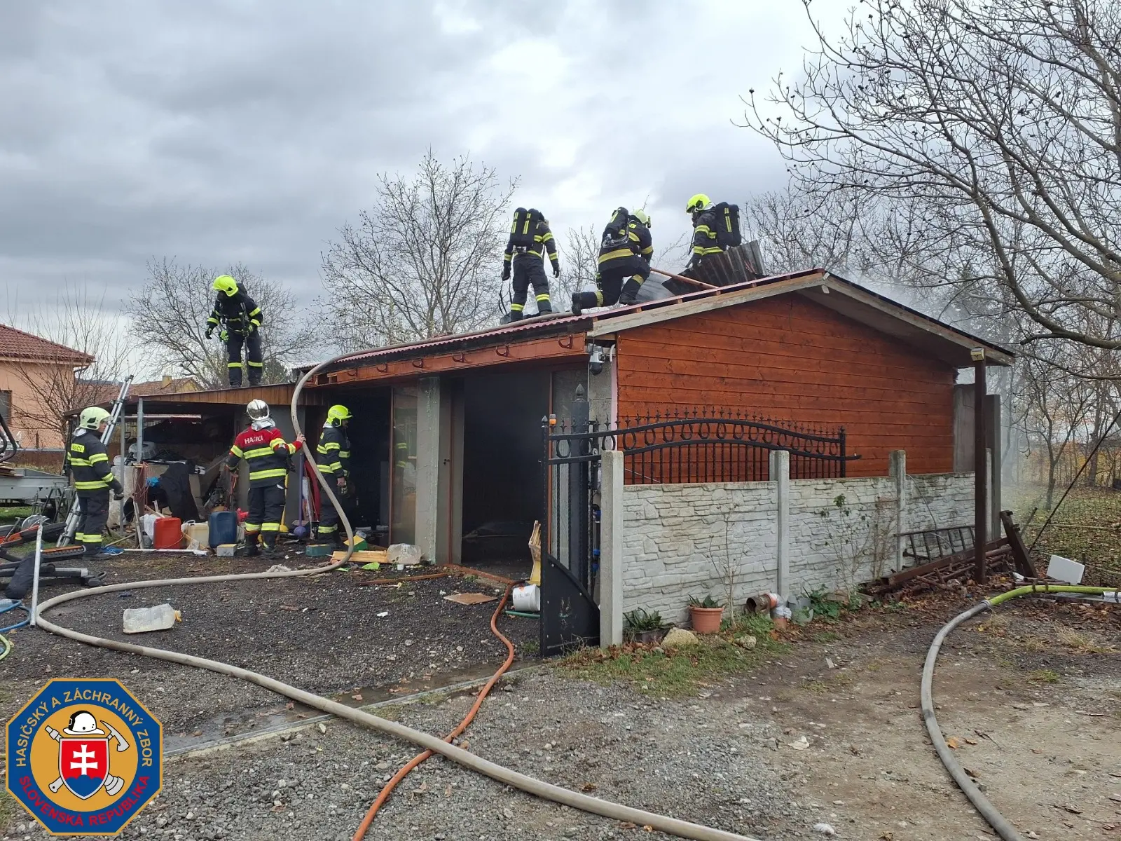 požiar dom Kuchyňa