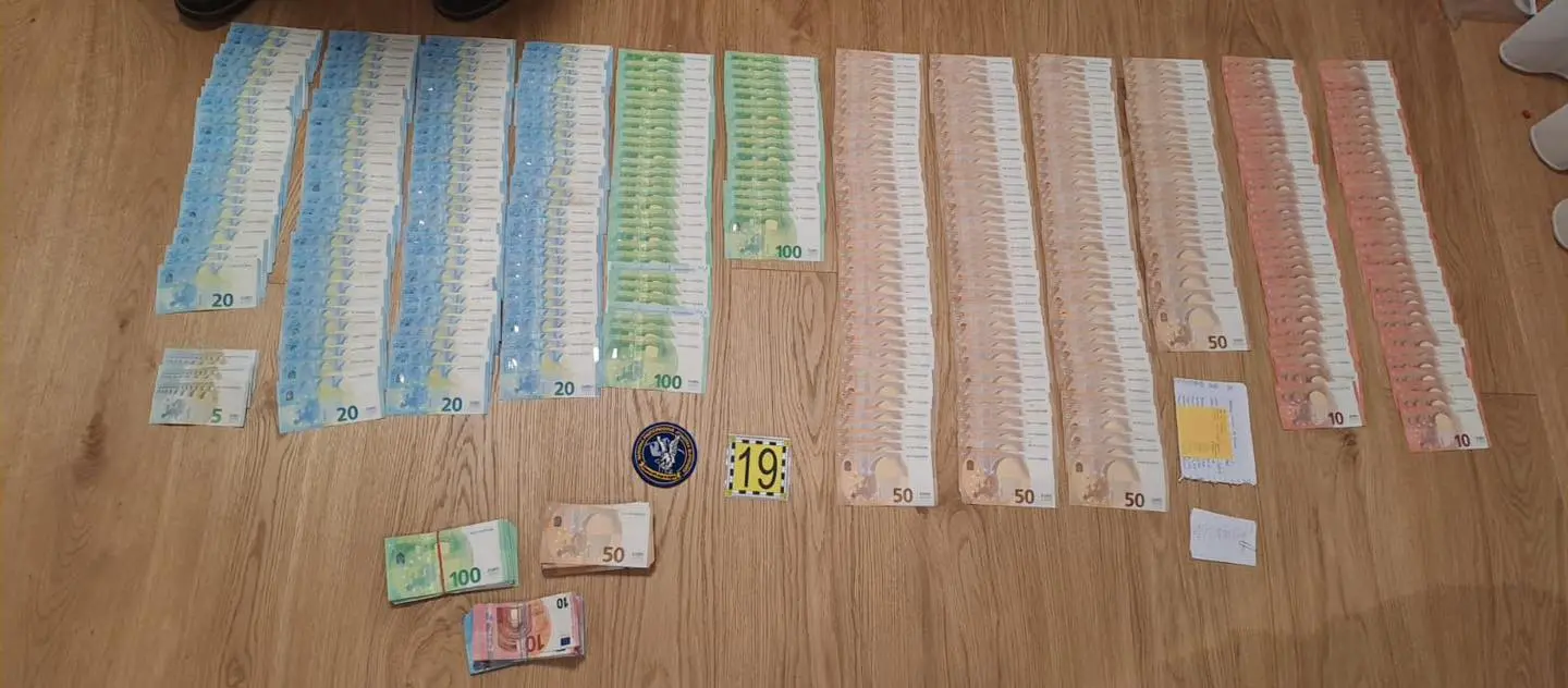 polícia akcia Baník