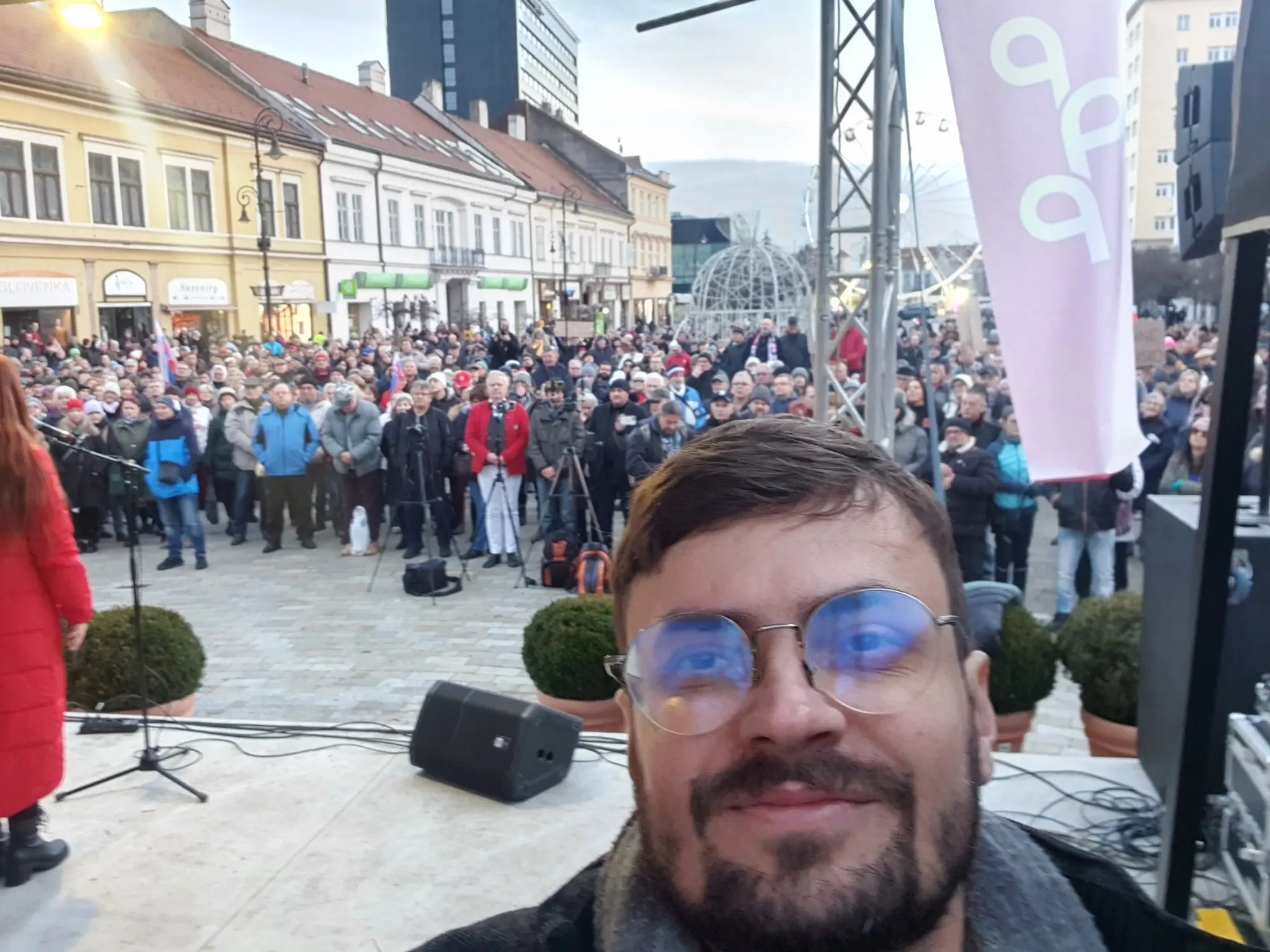 Alexander Riabov, protest proti progresivizmu