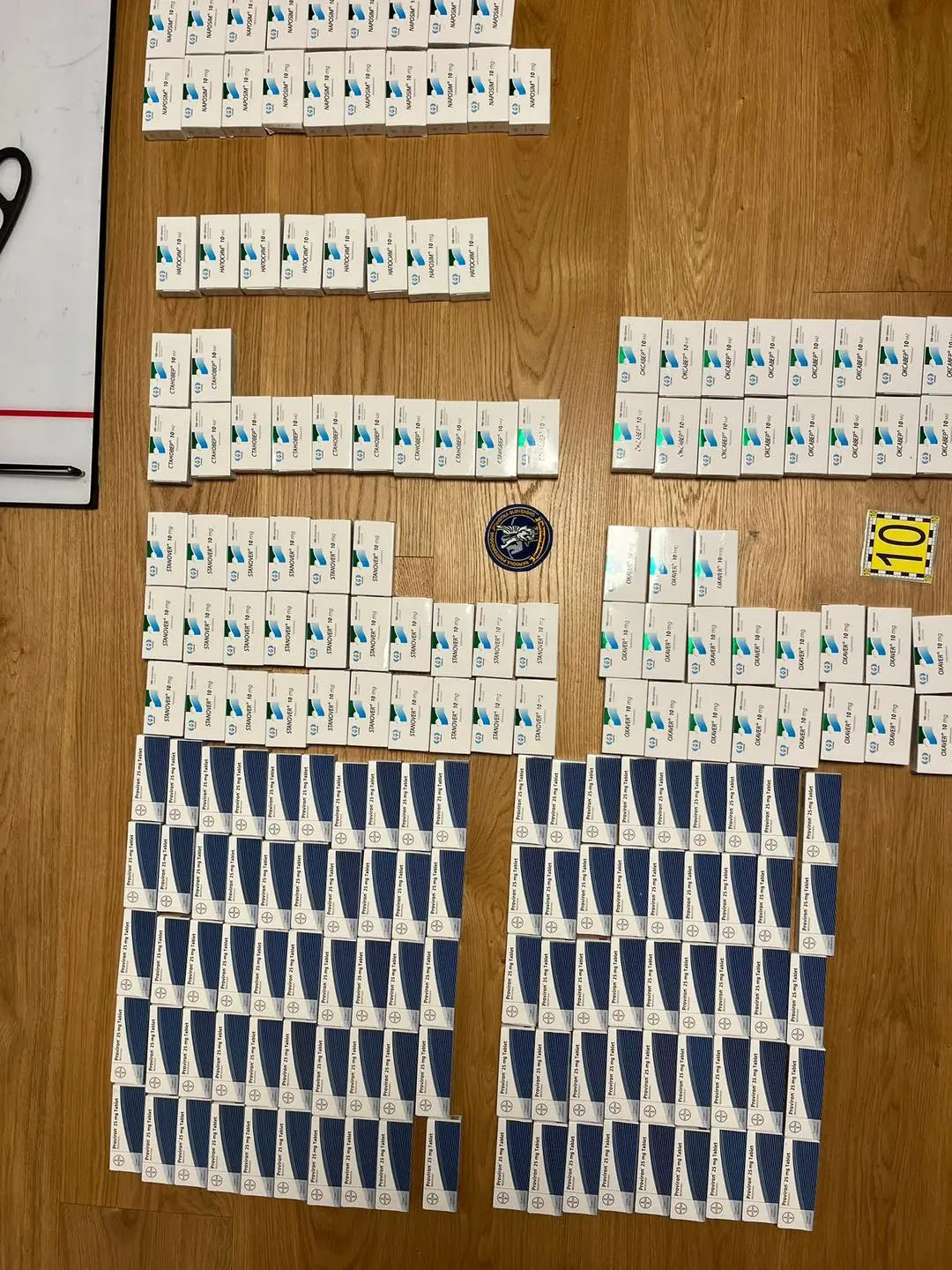 polícia akcia Baník