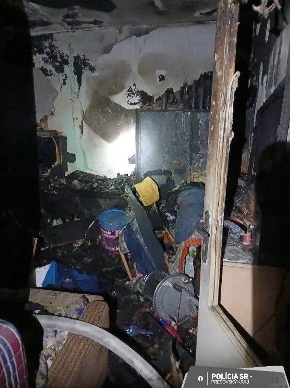 požiar, Vranov nad Topľou