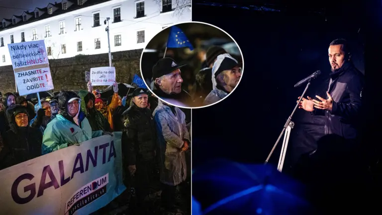 Demokrati protest parlament