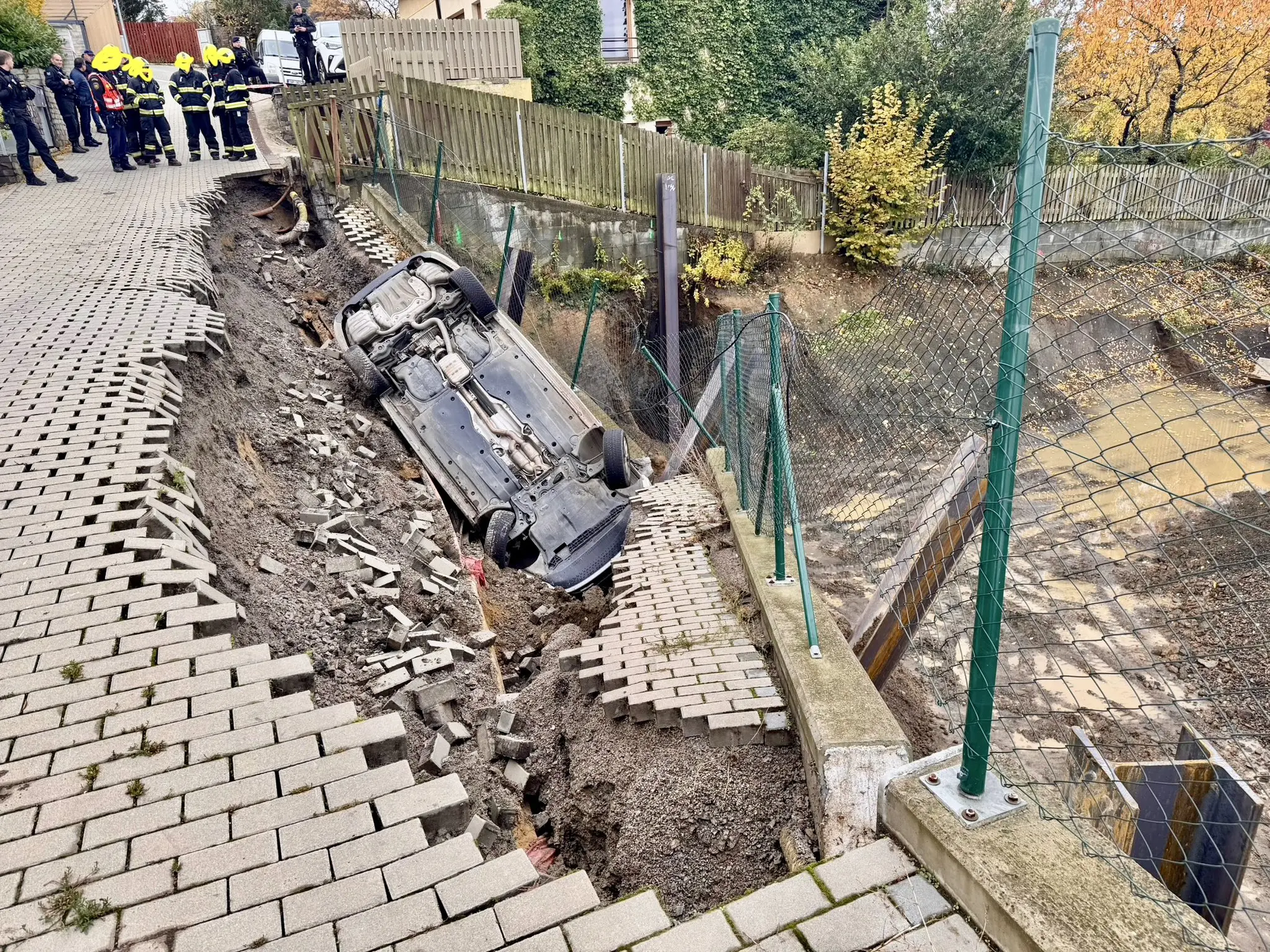policajné auto Praha