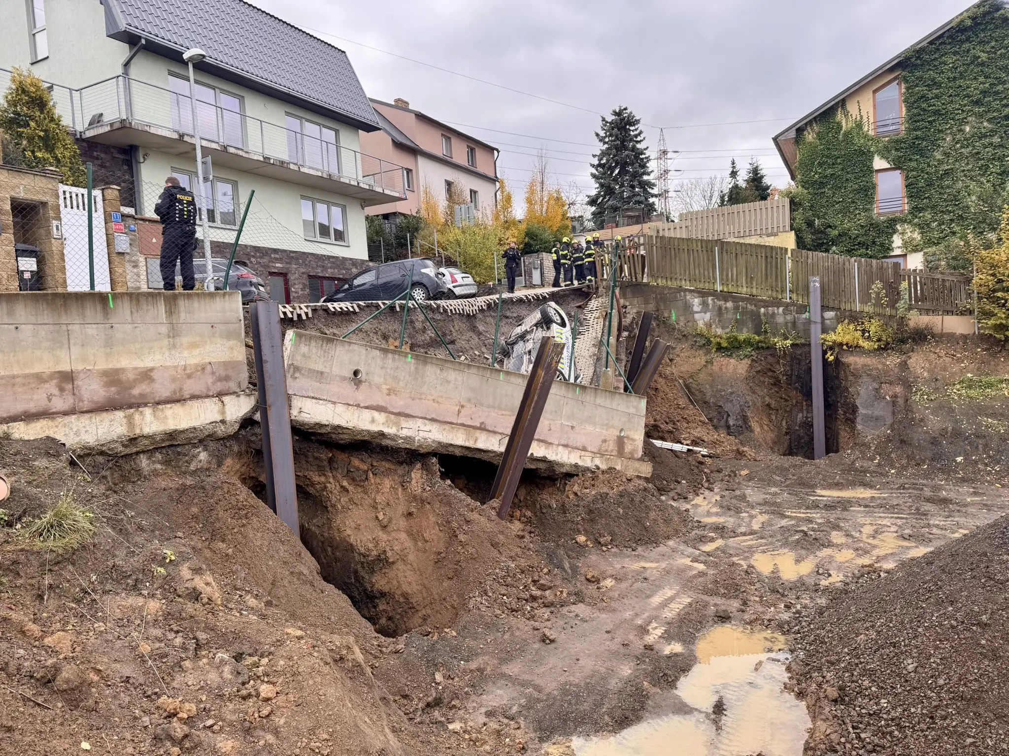 policajné auto Praha