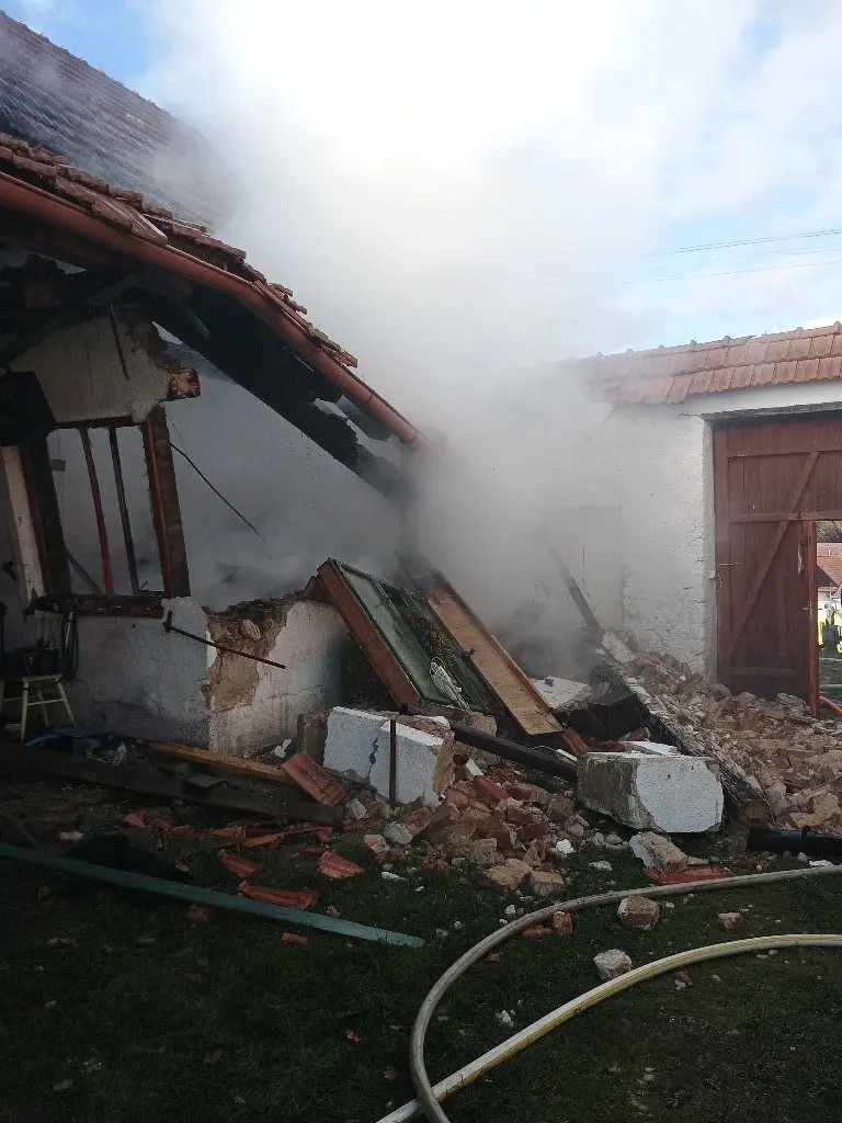 požiar Česko Lipolec