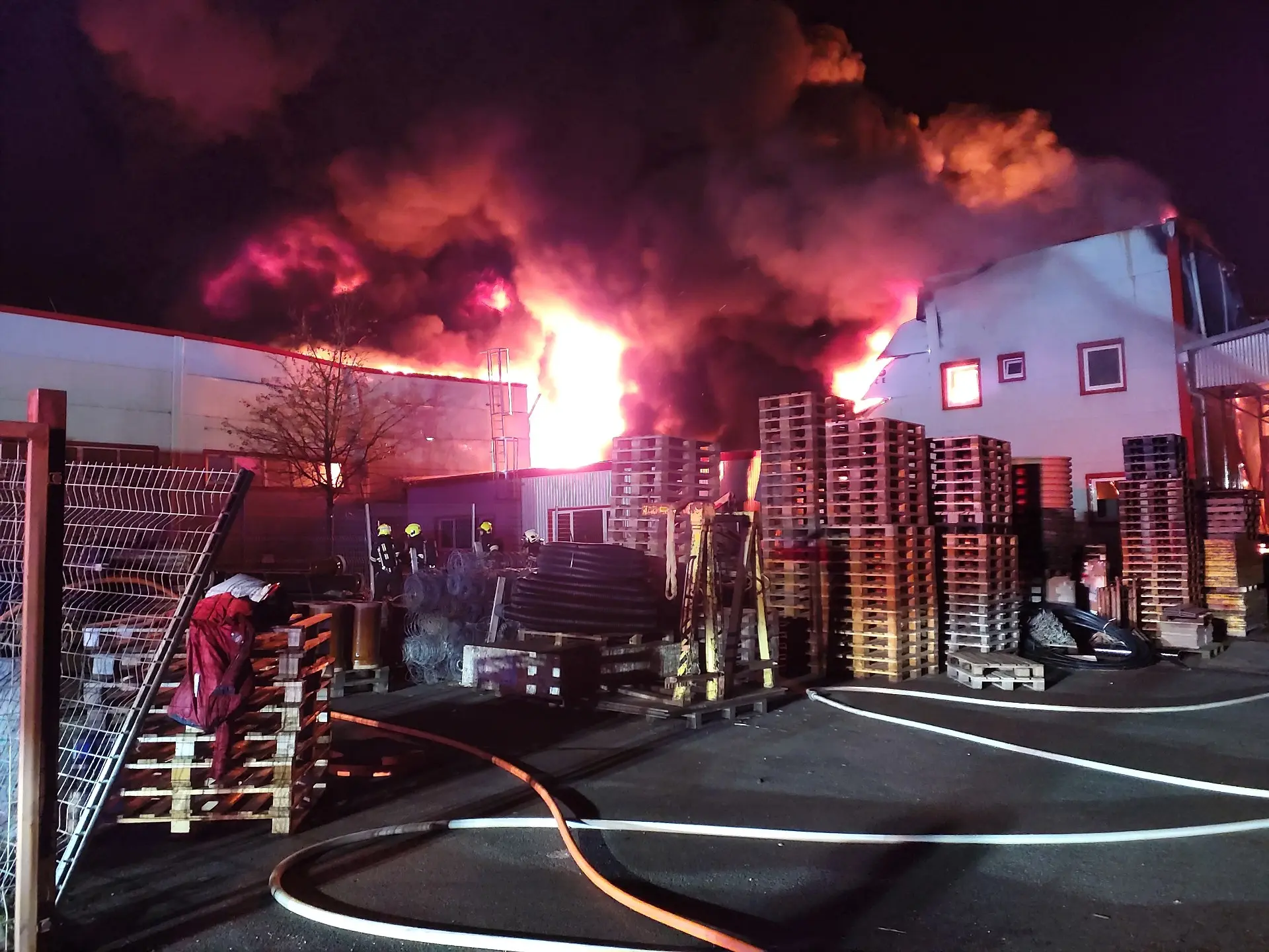 požiar Česko Vysoké Mýto hasiči