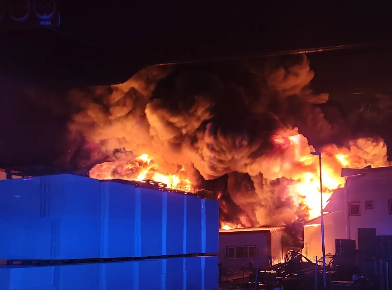 požiar Česko Vysoké Mýto hasiči