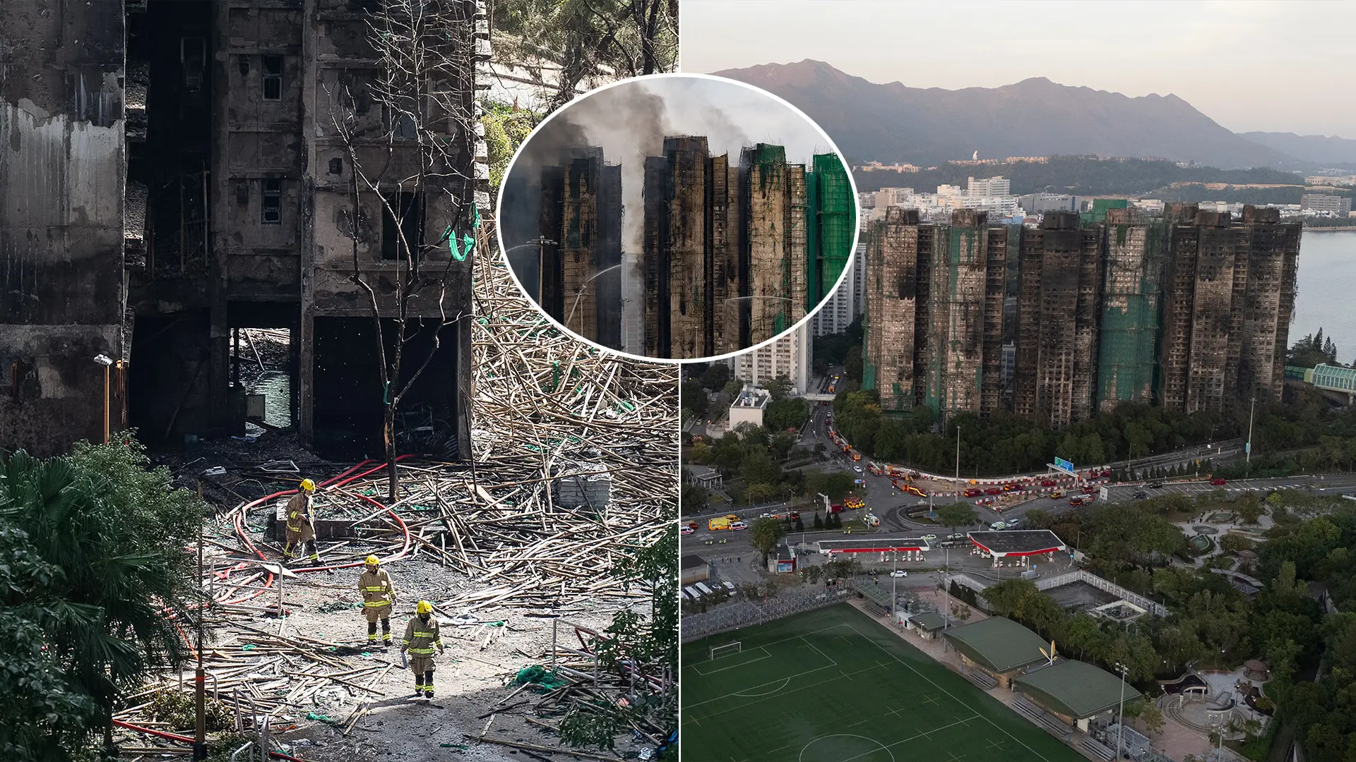 Čína Hongkong požiar