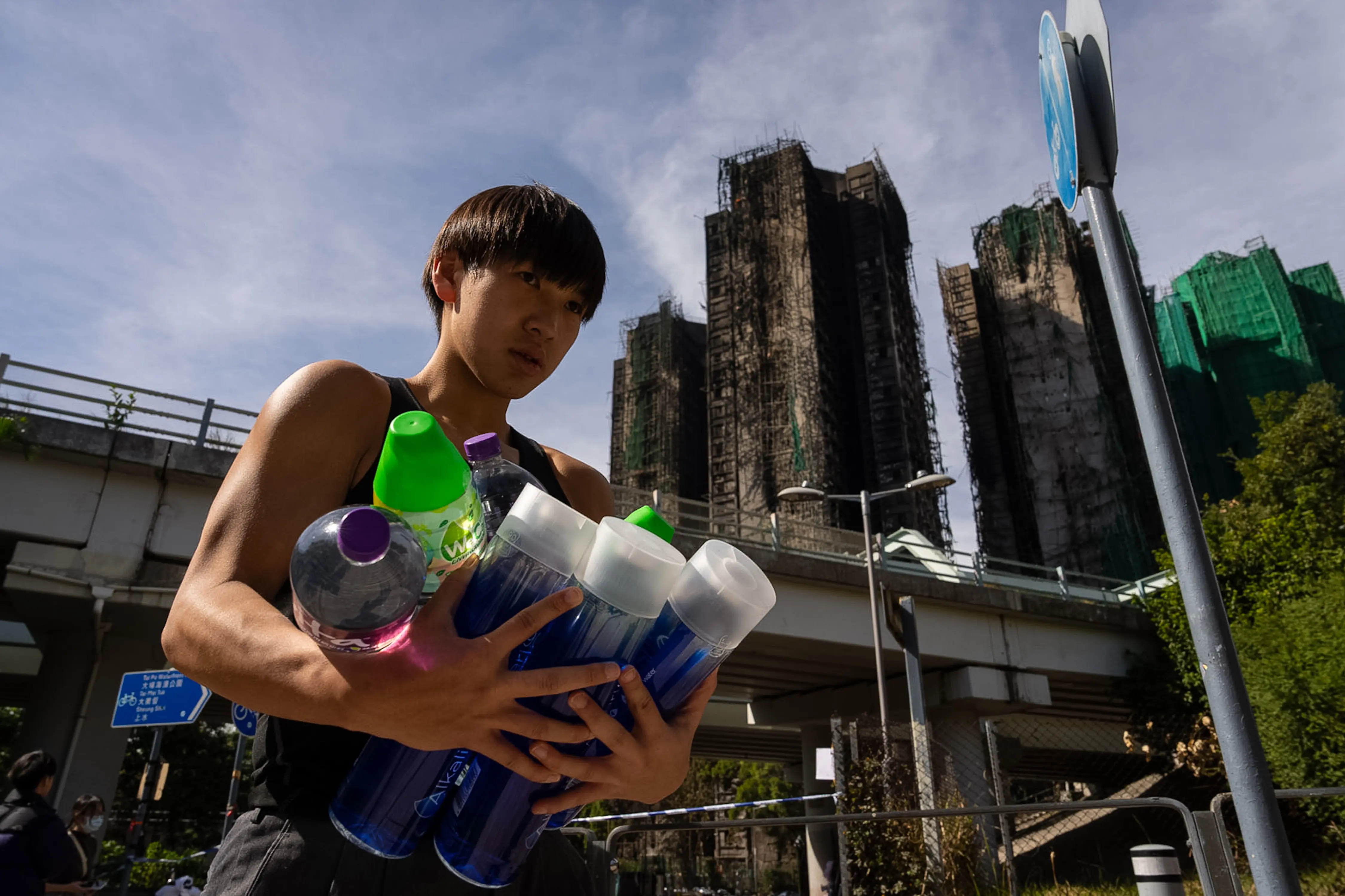Hongkong požiar obete nárast práce záchranné hasiči