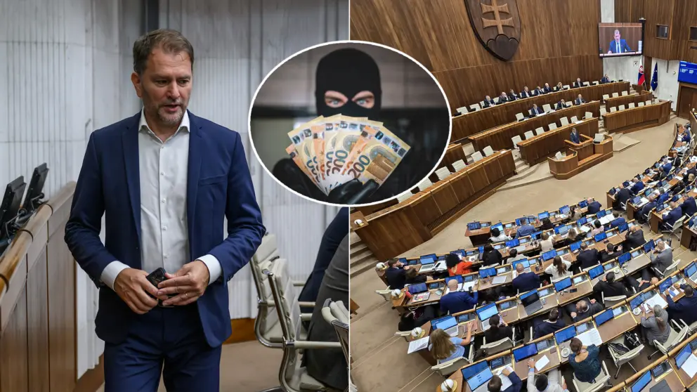 krádež hnutie Slovensko Matovič