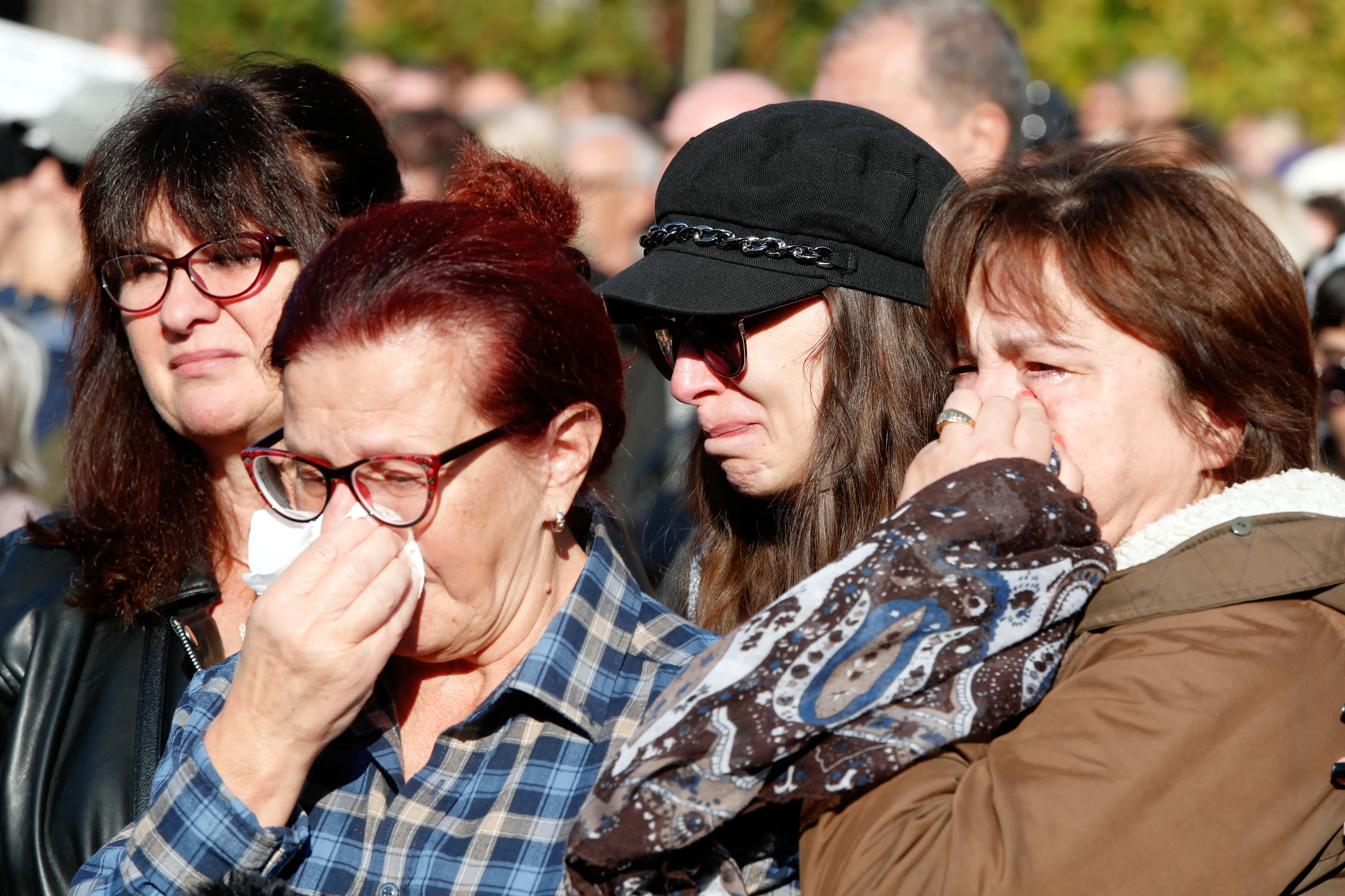 Skopje požiar v klube protest