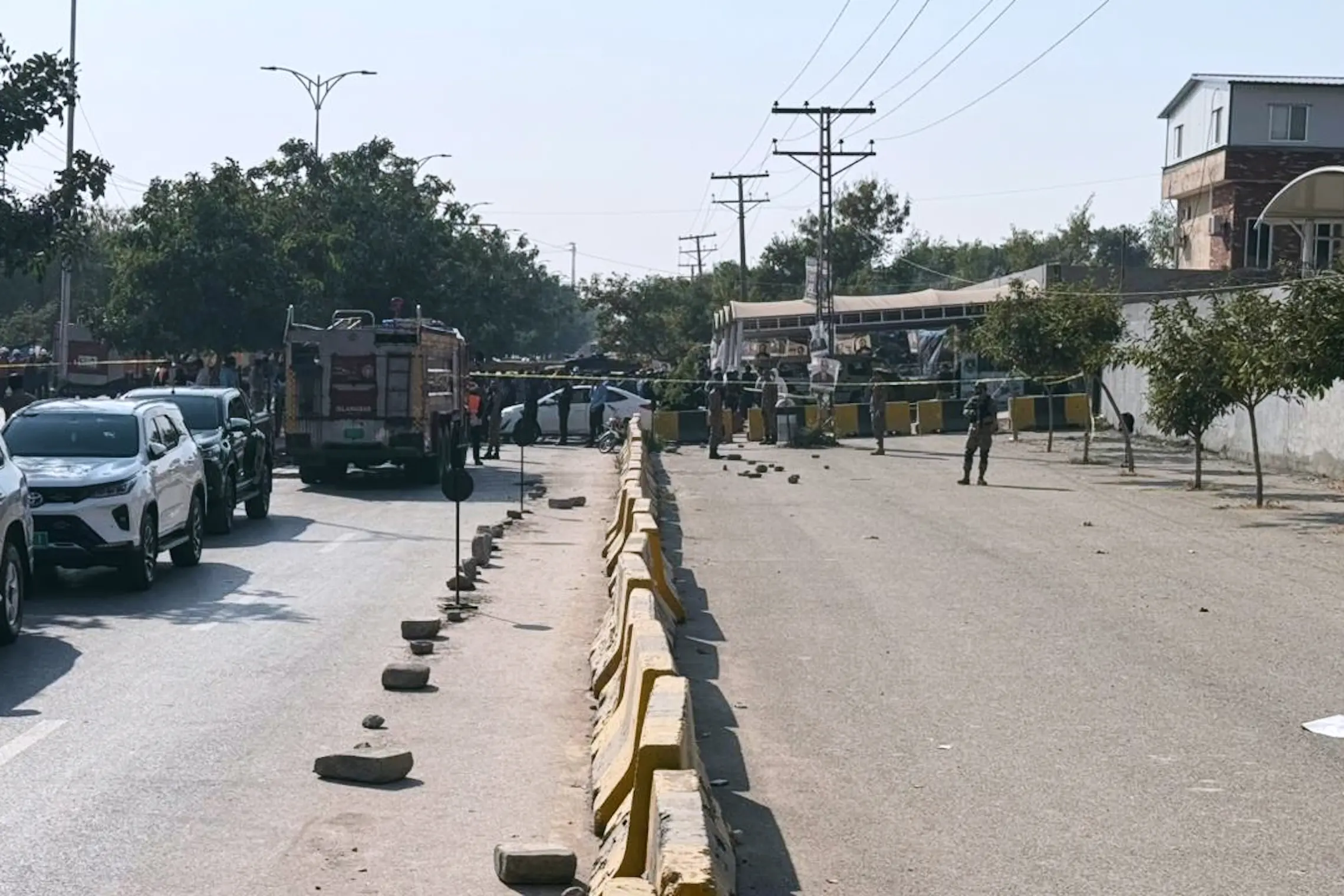 Pakistan auto výbuch súd obete