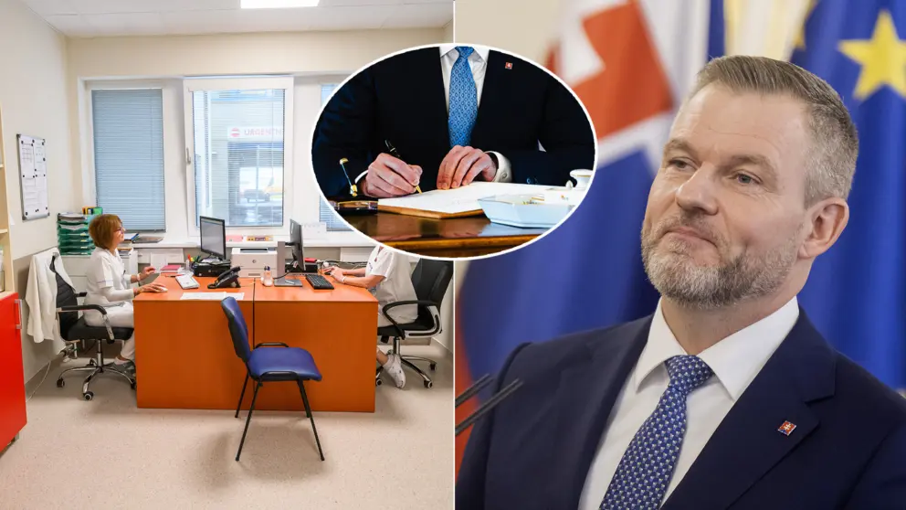 Pellegrini podpis ambulancia lekár