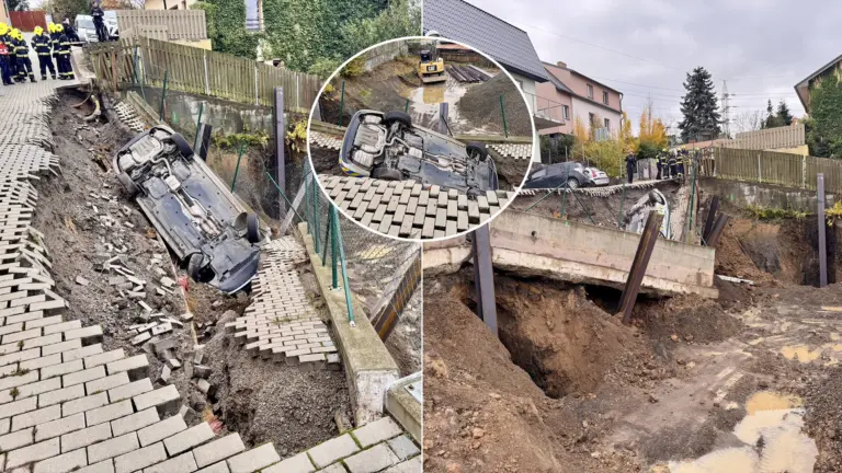 policajné auto Praha