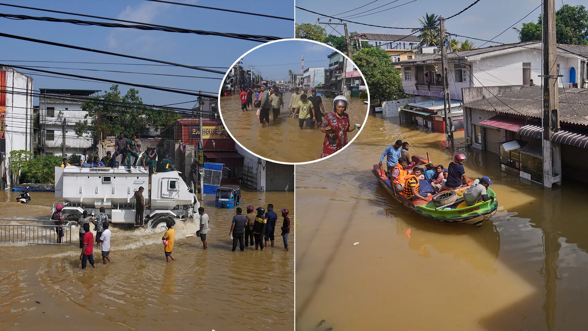 Povodne na Srí Lanke