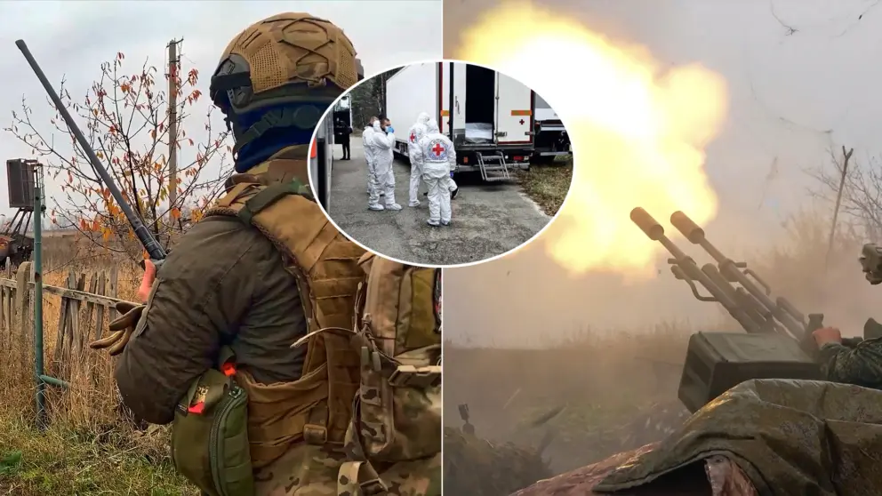 Ukrajina Rusko vojaci telá