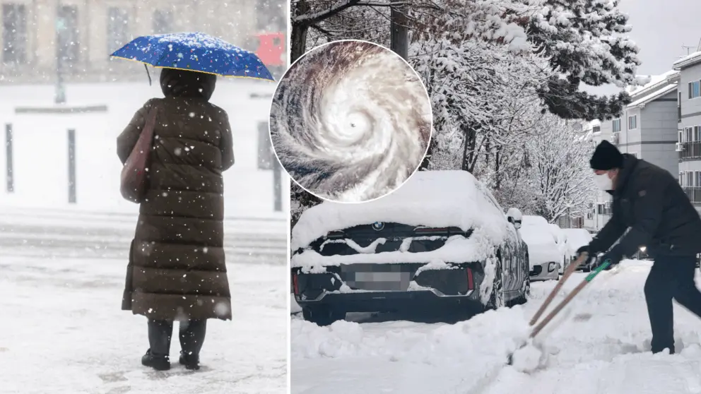 arktická búrka, Európa, počasie