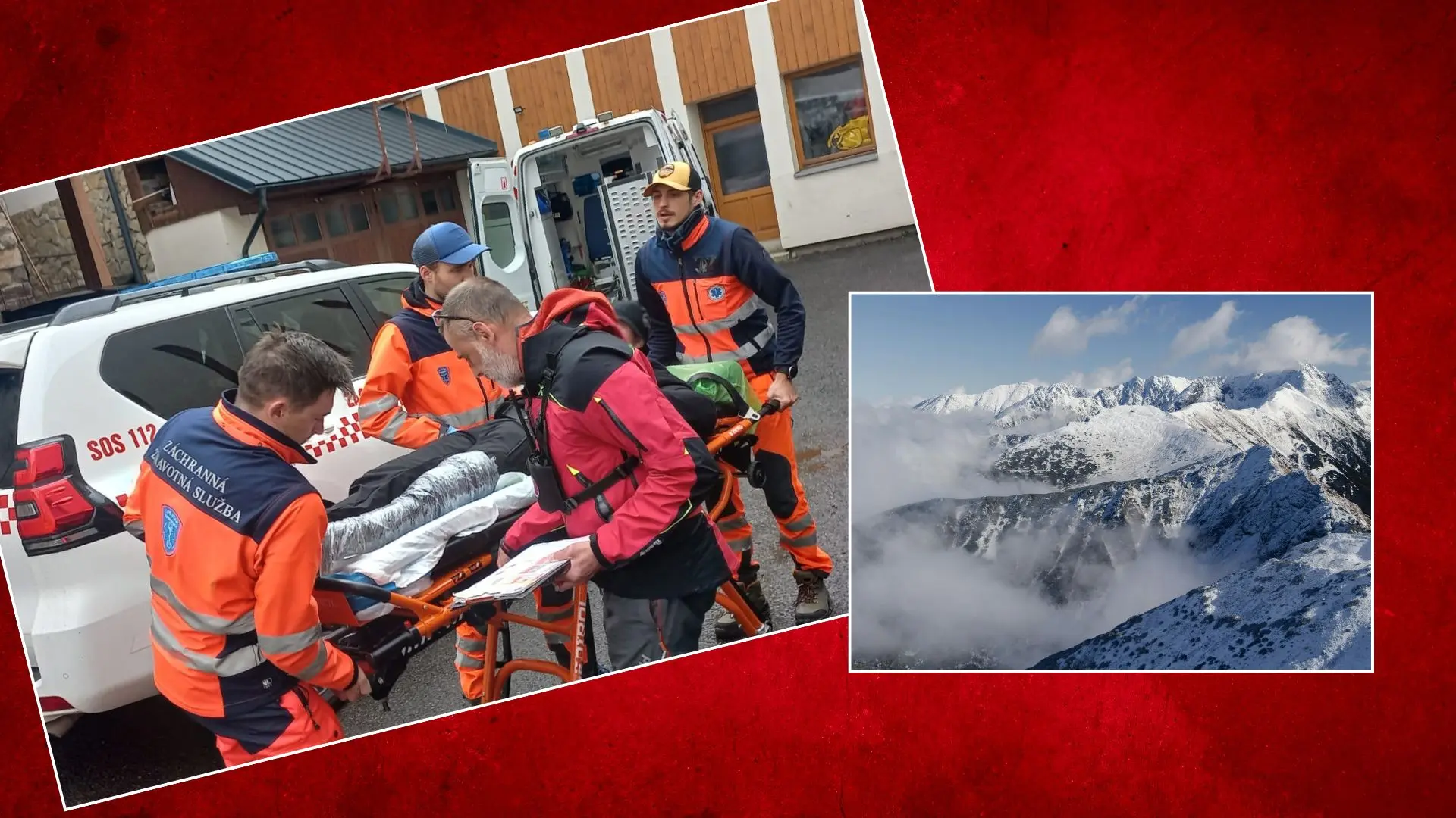 Hrebienok, zrážka, sánkar